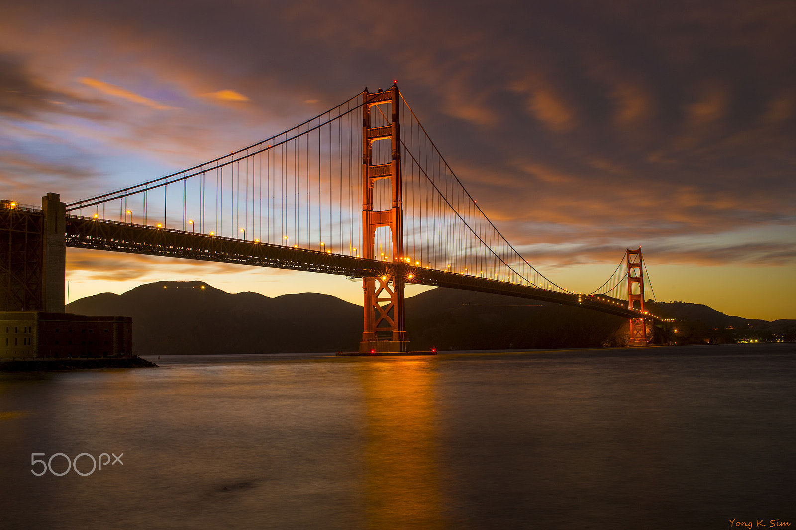 Nikon D4 sample photo. Golden gate bridge photography