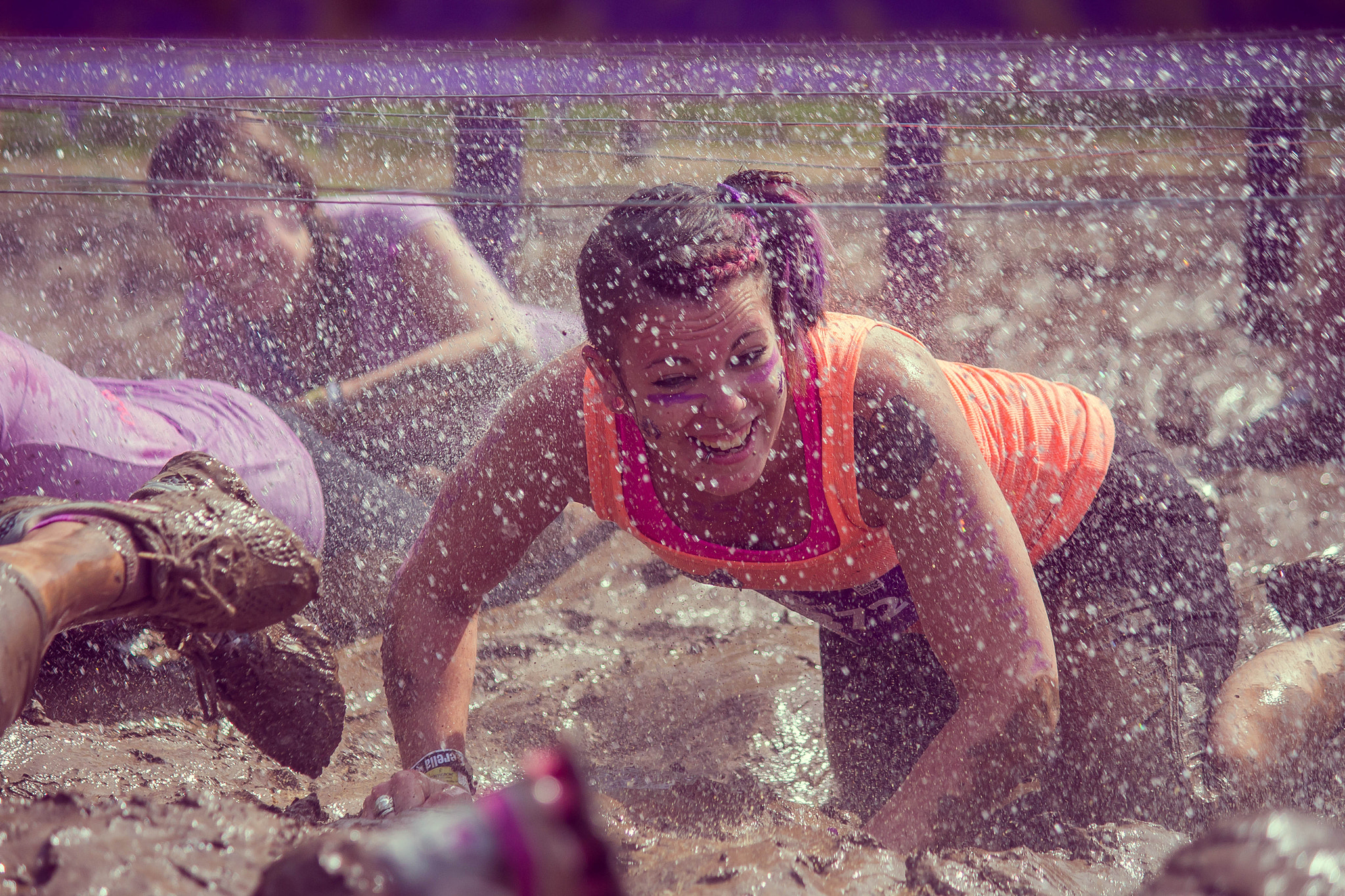 Canon EF-S 55-250mm F4-5.6 IS sample photo. Mudderella photography