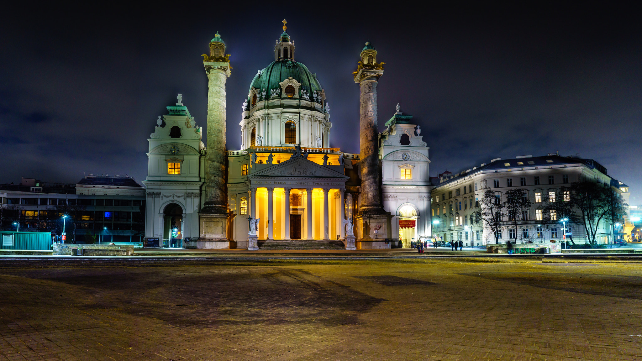 Sony a7 sample photo. Karlskirche - wien photography