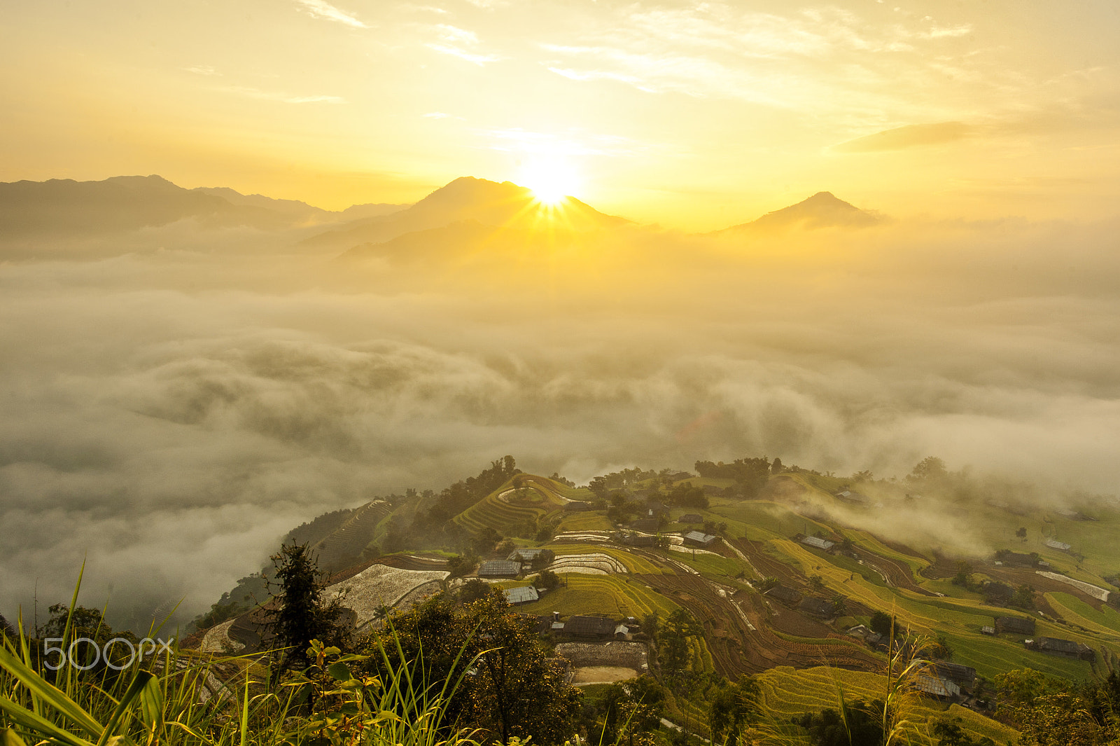 Nikon D700 + Nikon AF-S Nikkor 20mm F1.8G ED sample photo. The moments in hoang su phi photography