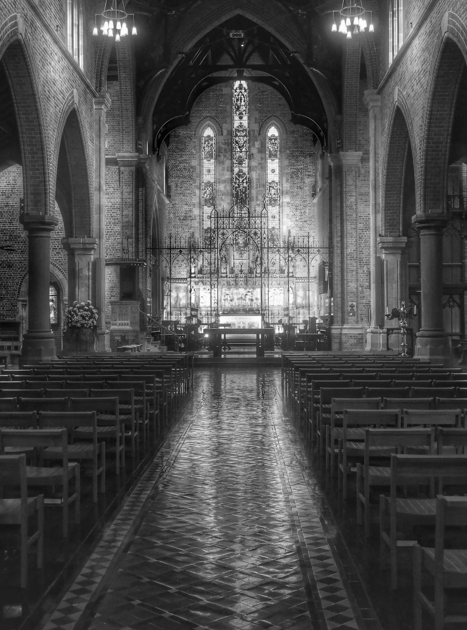 Olympus OM-D E-M5 sample photo. The church photography