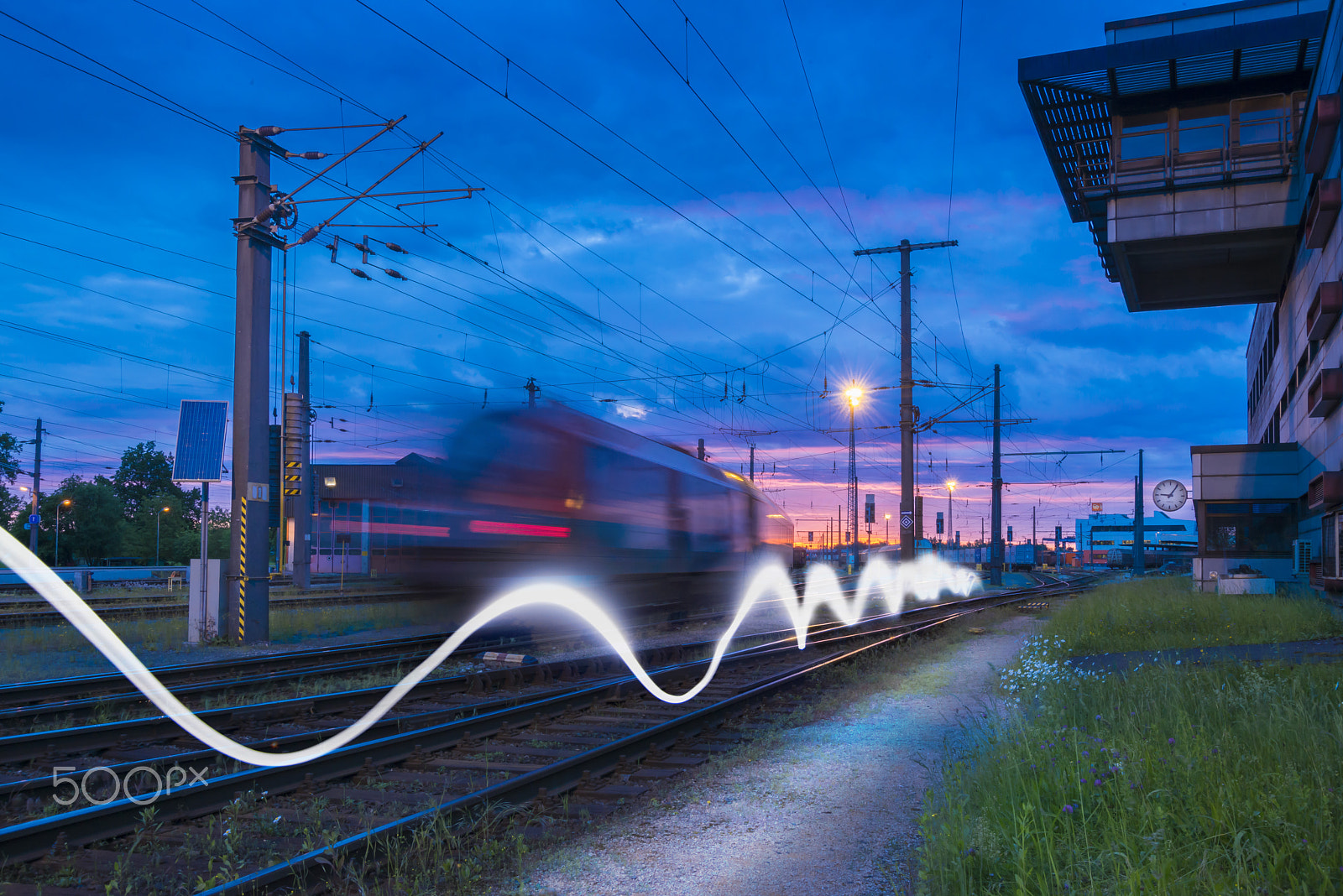 Nikon D800E sample photo. Frequency train photography