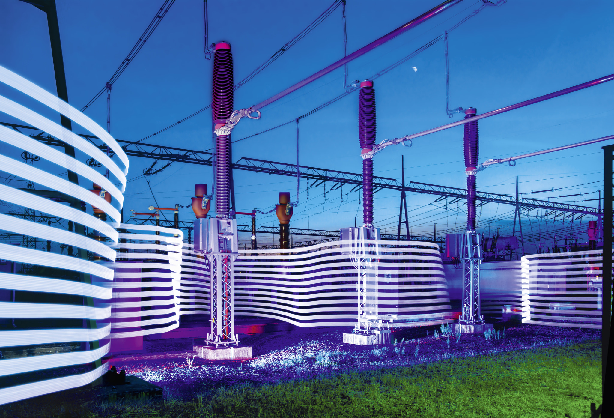 Nikon D800E sample photo. Transformer station photography