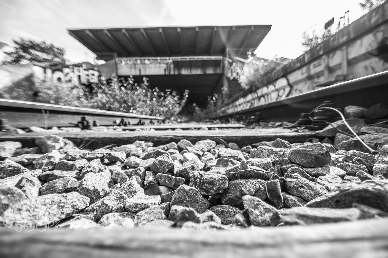Nikon D5300 + Tamron SP AF 10-24mm F3.5-4.5 Di II LD Aspherical (IF) sample photo. Lost trainstation photography