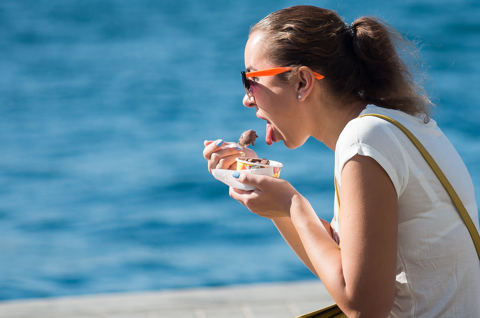 smc PENTAX-F 70-210mm F4-5.6 sample photo. Ice cream photography