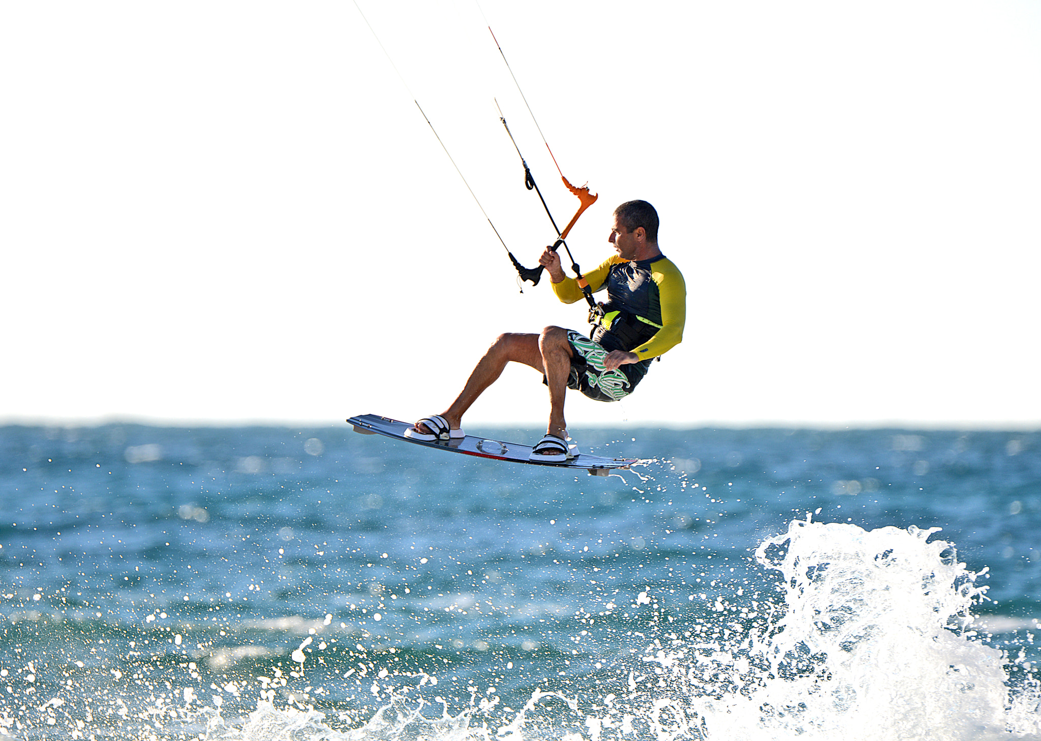 Nikon D800E sample photo. Kite_surf_ofer photography