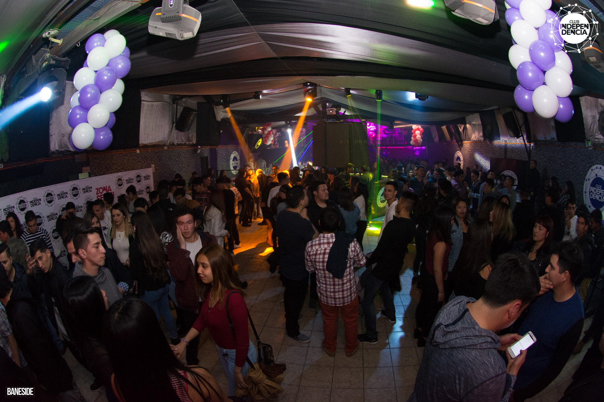 Nikon AF DX Fisheye-Nikkor 10.5mm F2.8G ED sample photo. Inauguración club independencia photography