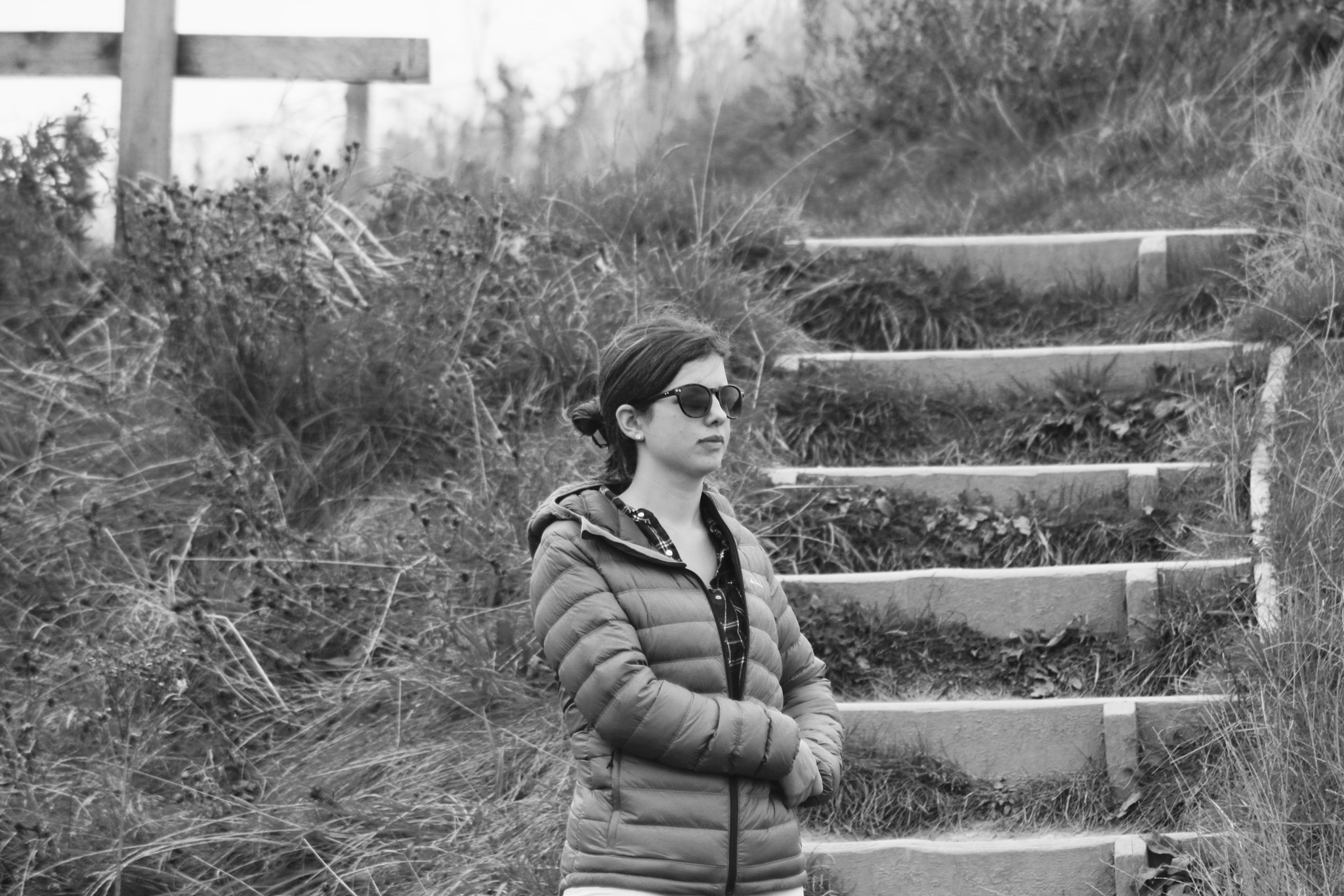 Canon EOS 1000D (EOS Digital Rebel XS / EOS Kiss F) sample photo. Wife deep in thought photography