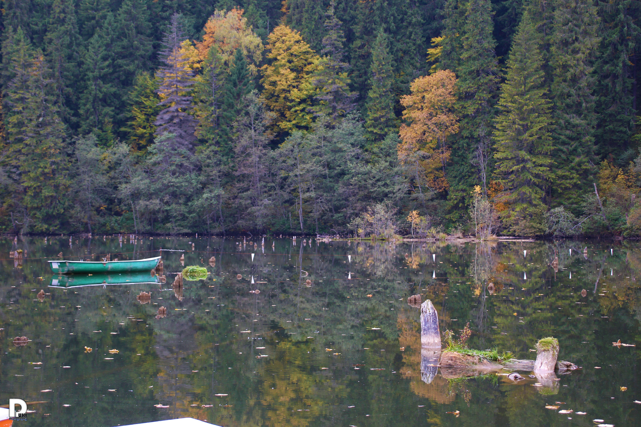 Canon EOS 100D (EOS Rebel SL1 / EOS Kiss X7) + Canon TS-E 90mm F2.8 Tilt-Shift sample photo. Red lake photography