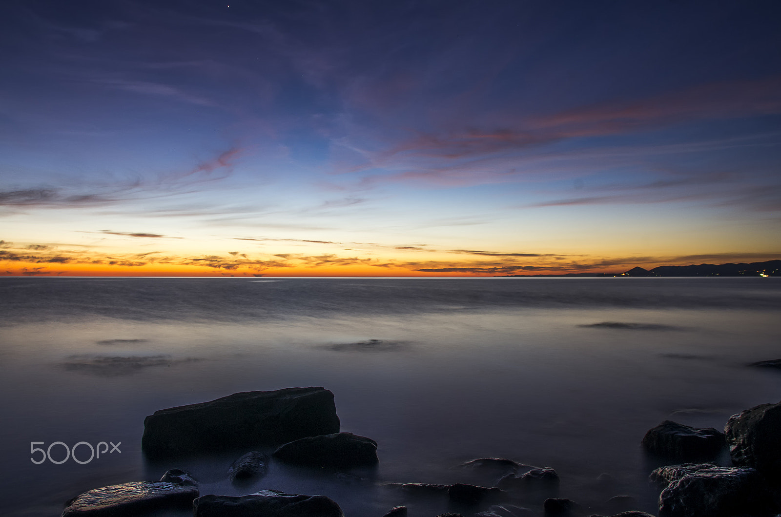 Pentax K-5 sample photo. Sea sunset photography