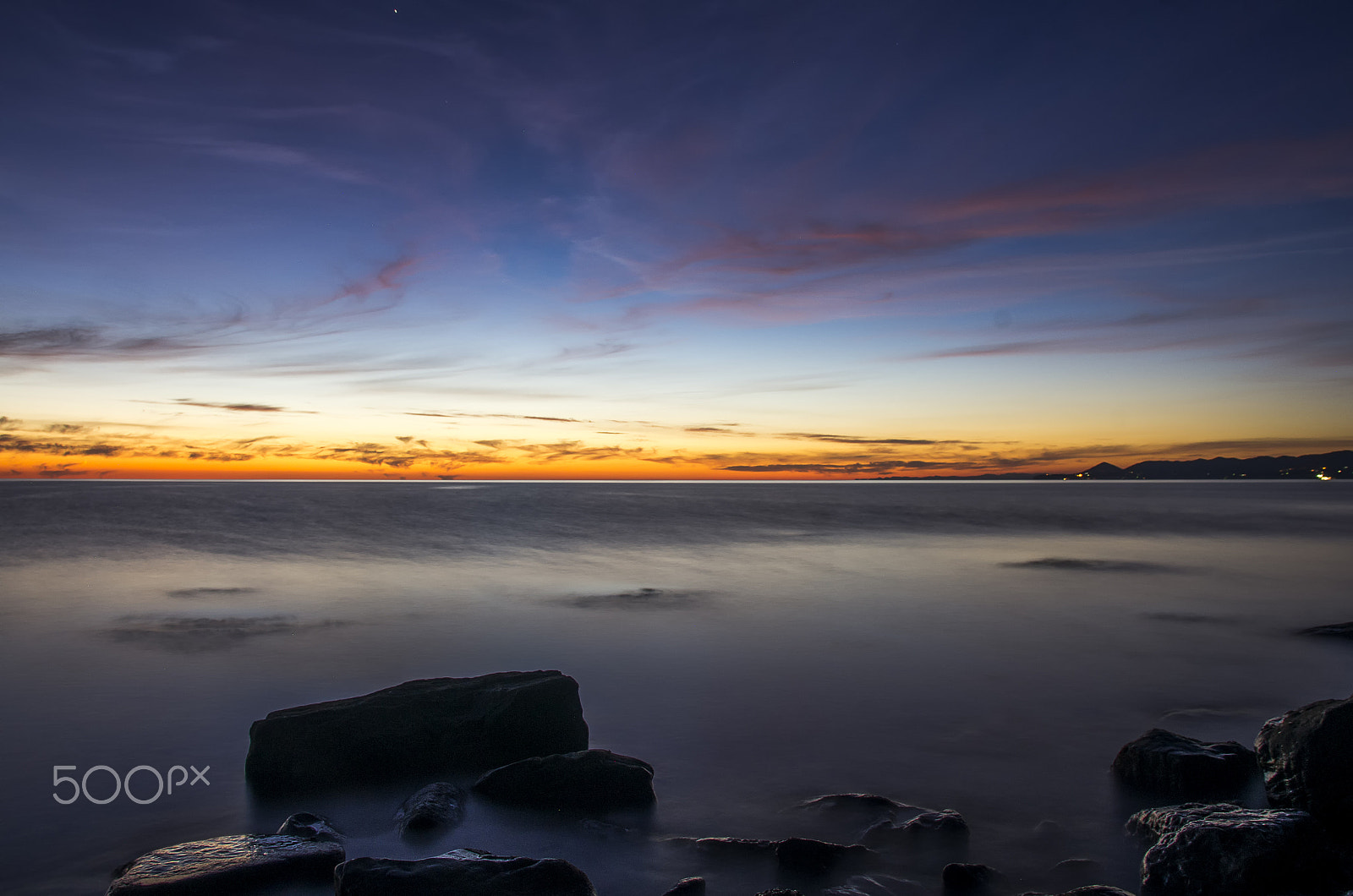Sigma 17-50mm F2.8 EX DC HSM sample photo. Sea sunset photography