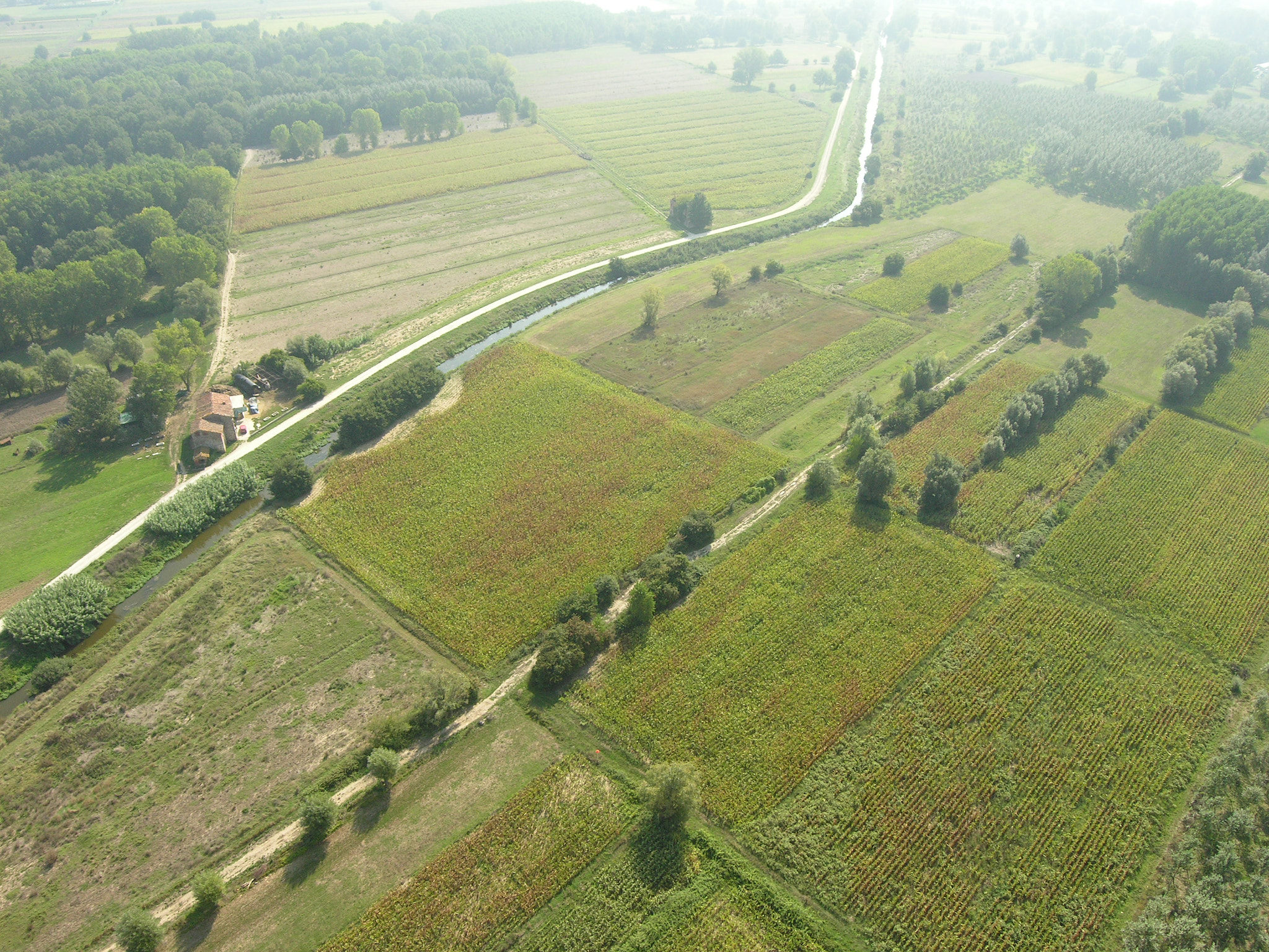 Nikon E8400 sample photo. In volo su porcari photography