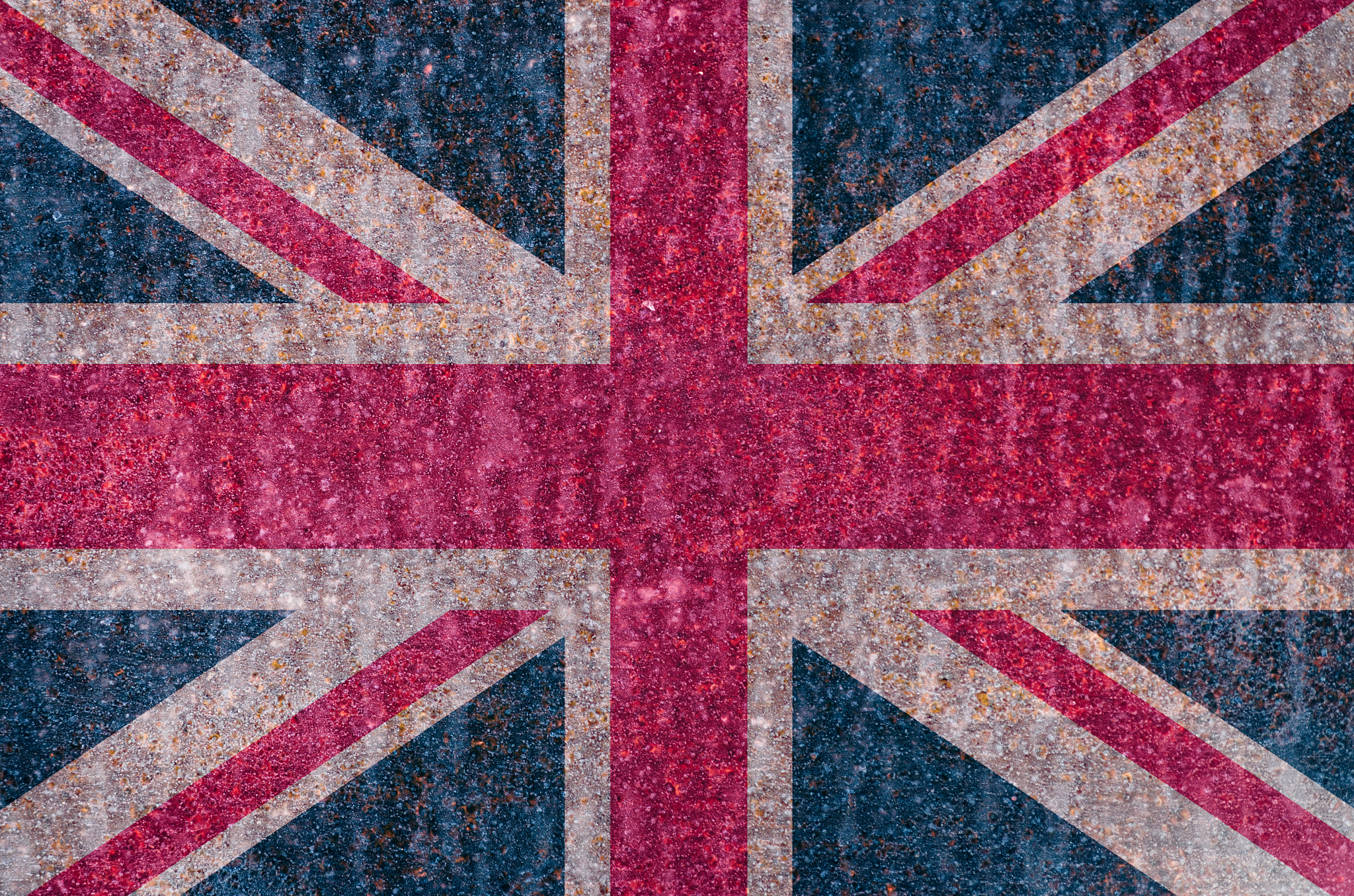 HD Pentax DA 55-300mm F4.0-5.8 ED WR sample photo. Rusty uk flag photography