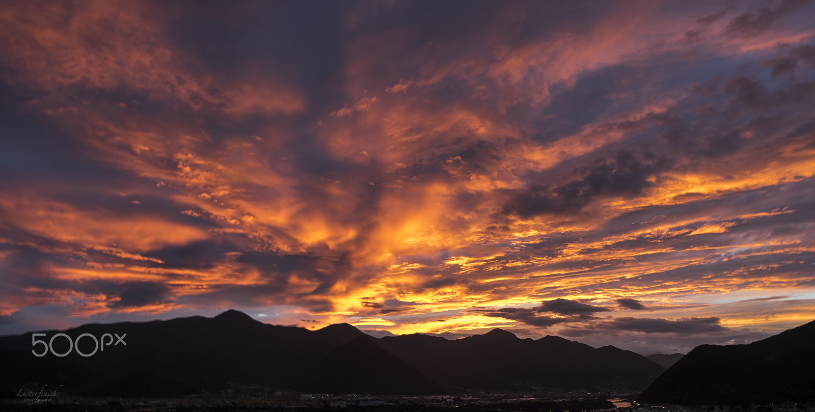 Nikon AF-S Nikkor 24mm F1.8G ED sample photo. Sunset in my townscape photography
