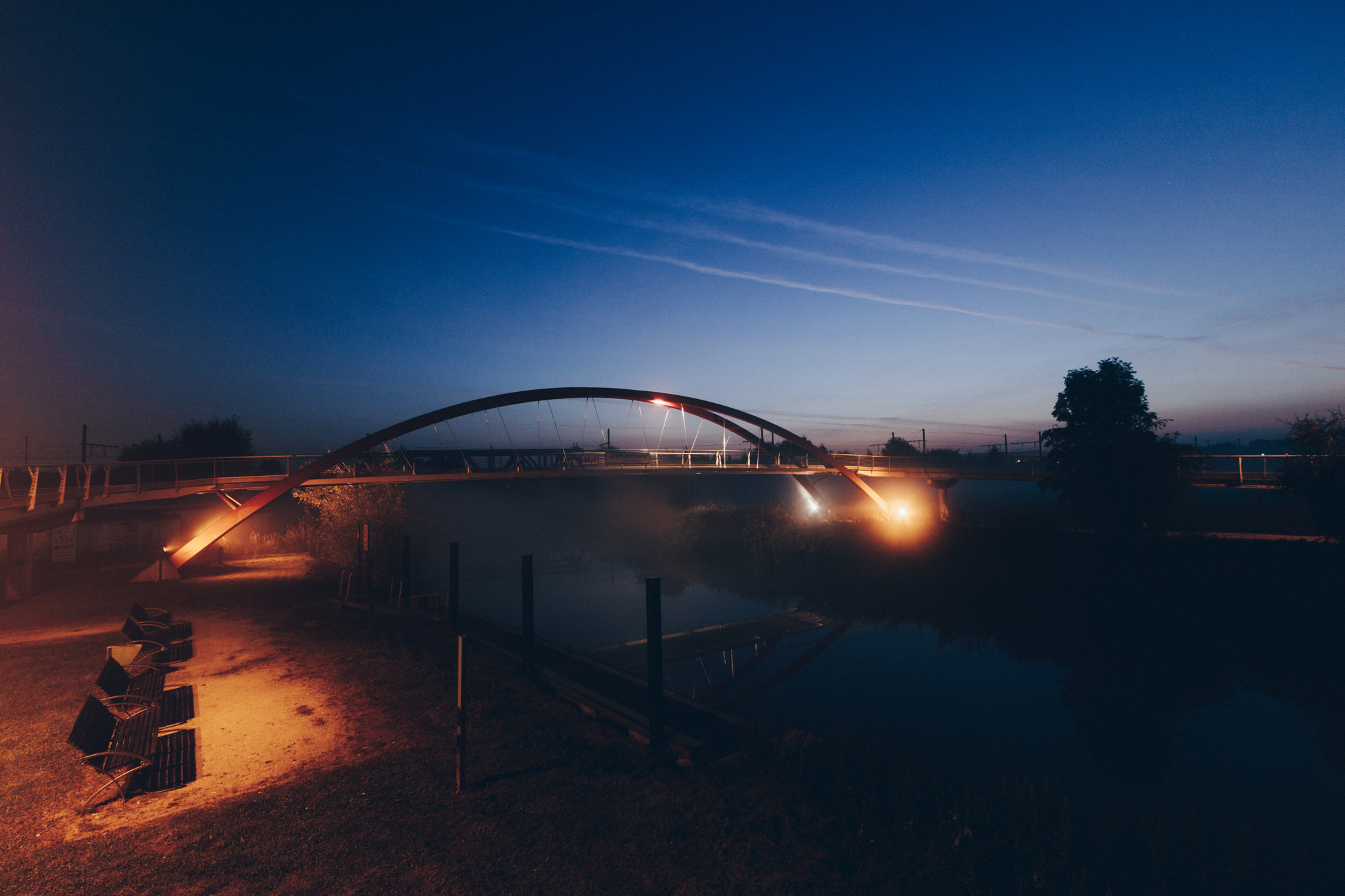 Canon EF-S 10-22mm F3.5-4.5 USM sample photo. Schiptrekkersbrug denderleeuw photography