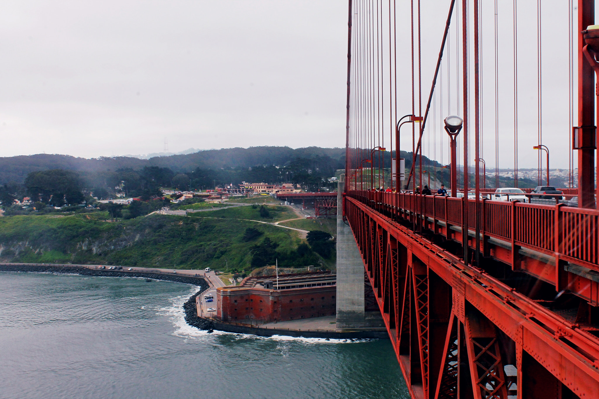 Canon EF-S 18-55mm F3.5-5.6 III sample photo. Golden gate photography