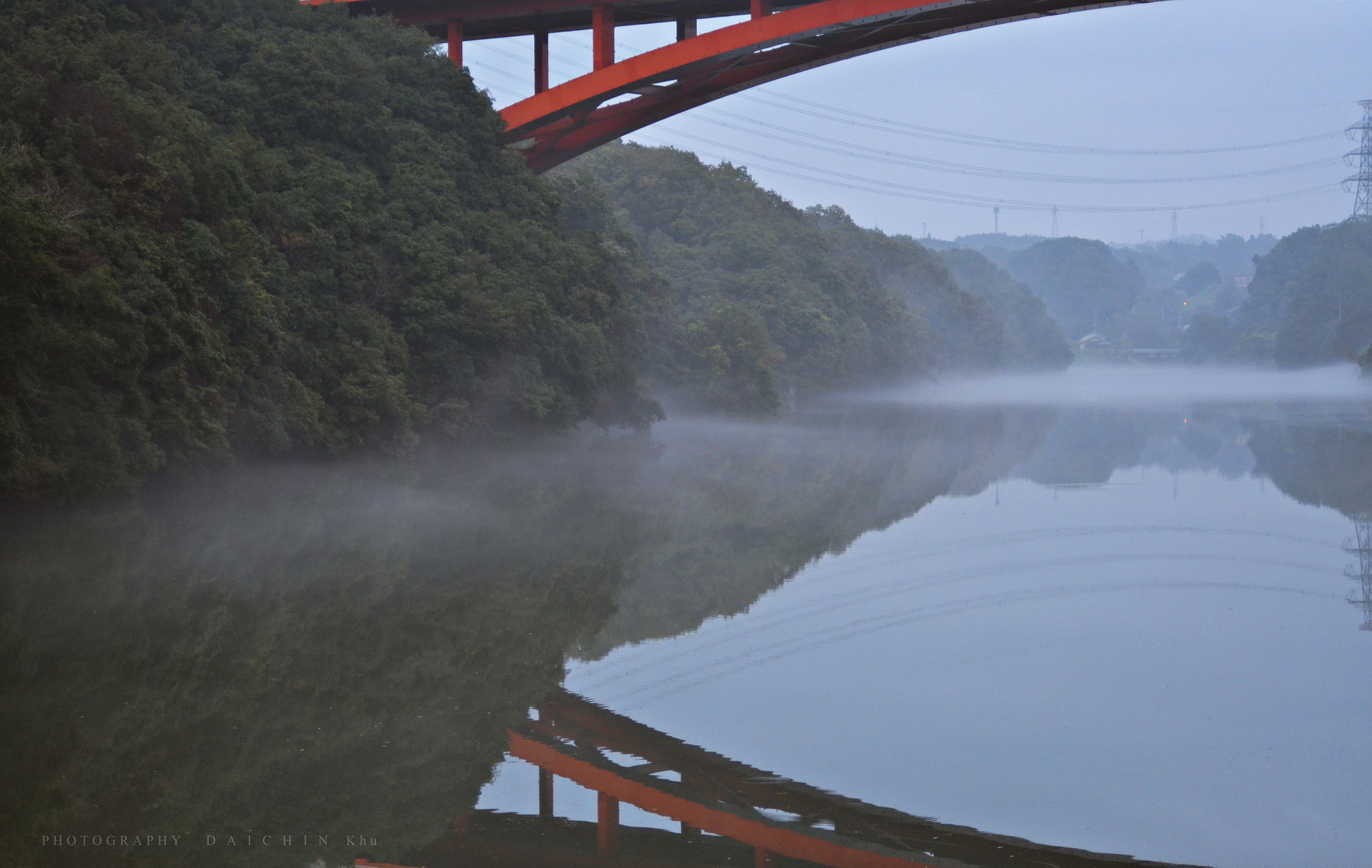 AF Zoom-Nikkor 28-80mm f/3.3-5.6G sample photo. Morning of bridge　 photography