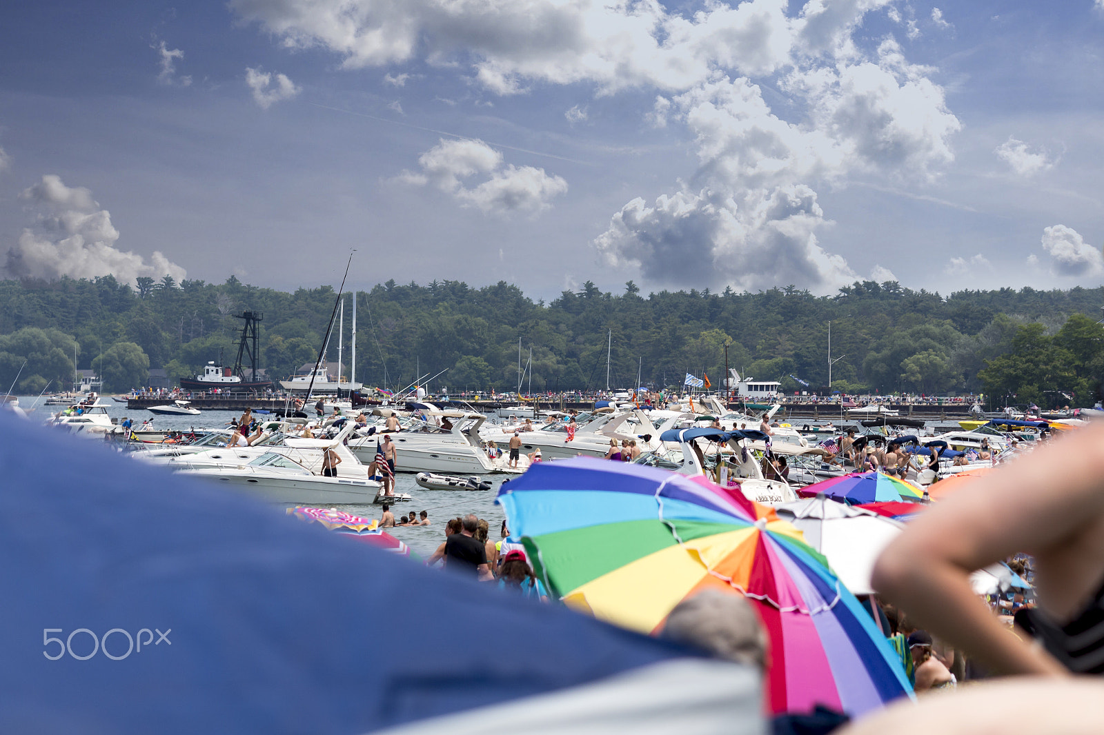Canon EF-S 55-250mm F4-5.6 IS sample photo. Stand out in a crowd photography
