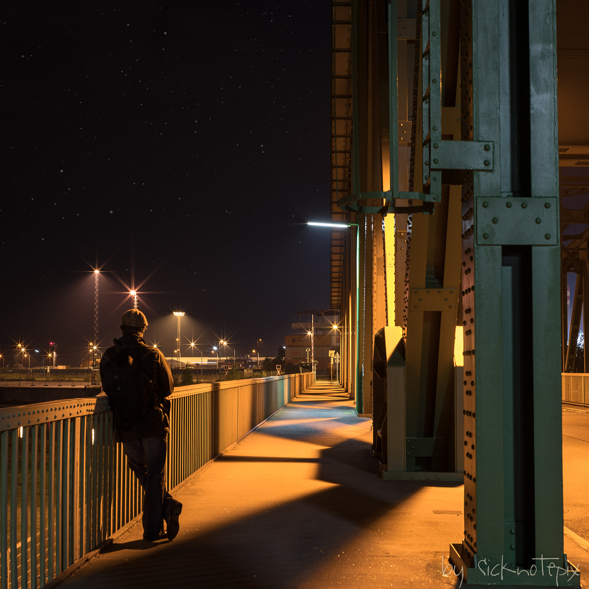 Pentax K-1 sample photo. Selfie on the bridge photography