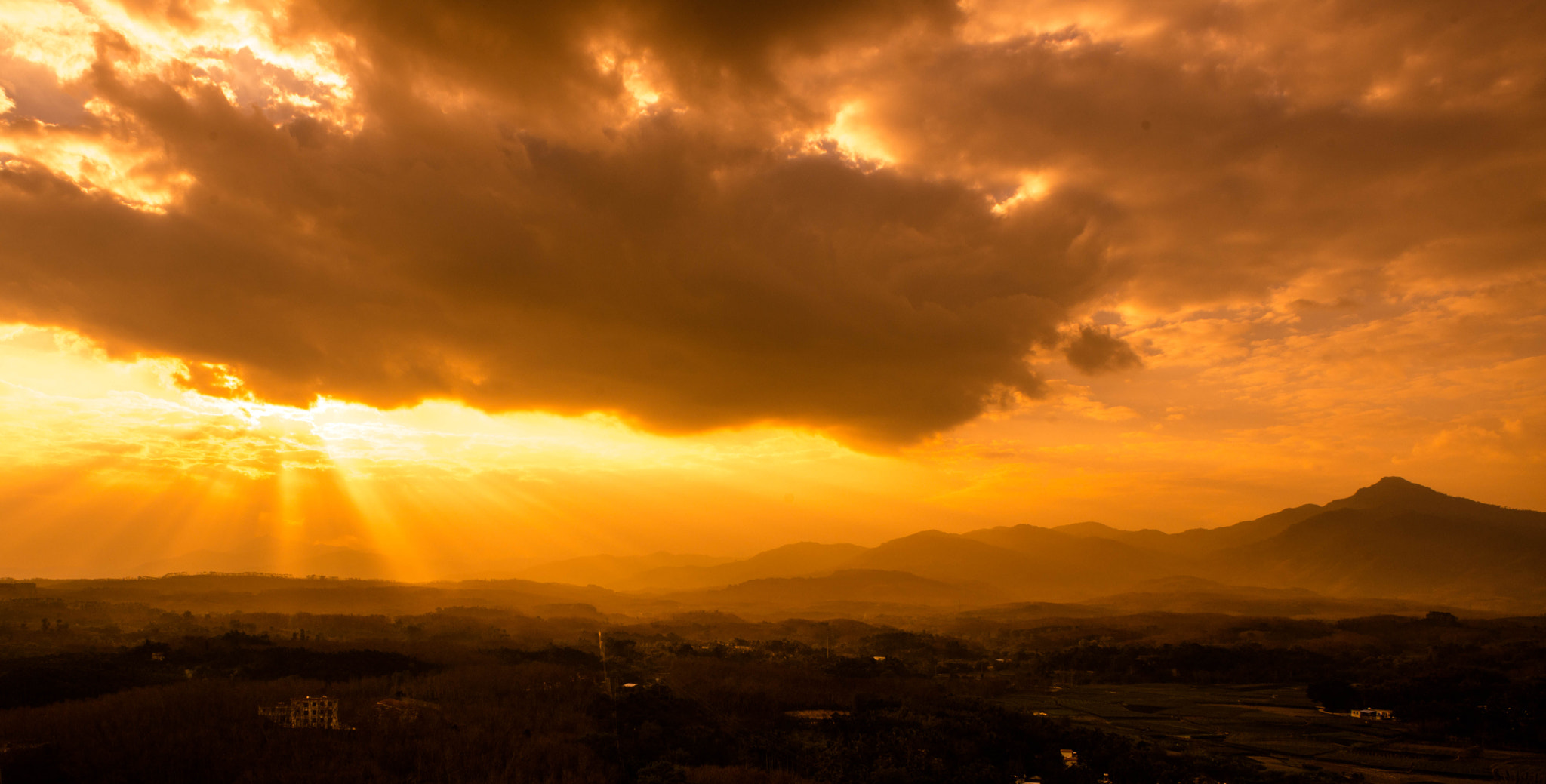 Nikon D800 + AF Nikkor 20mm f/2.8 sample photo. Through the sunset to go home photography