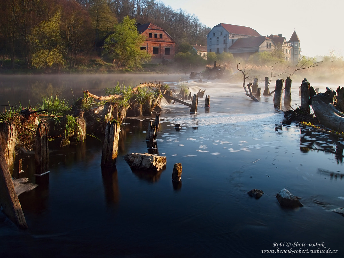 OLYMPUS 14-54mm Lens sample photo. Berounka river photography