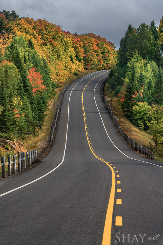 Sony a7R II sample photo. Autumn drive photography