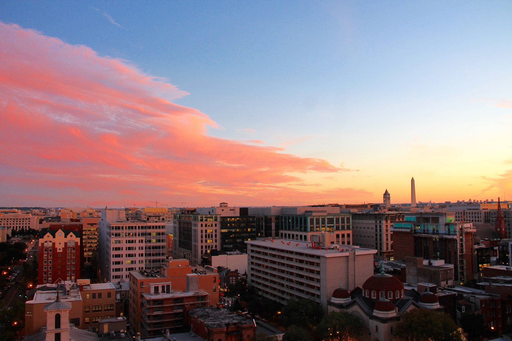 Canon EOS 1100D (EOS Rebel T3 / EOS Kiss X50) sample photo. Washington dc sunset photography