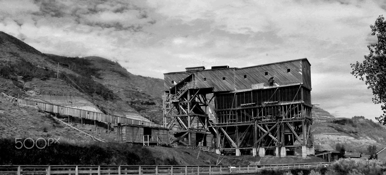 Nikon D300 sample photo. Atlas coal mine photography