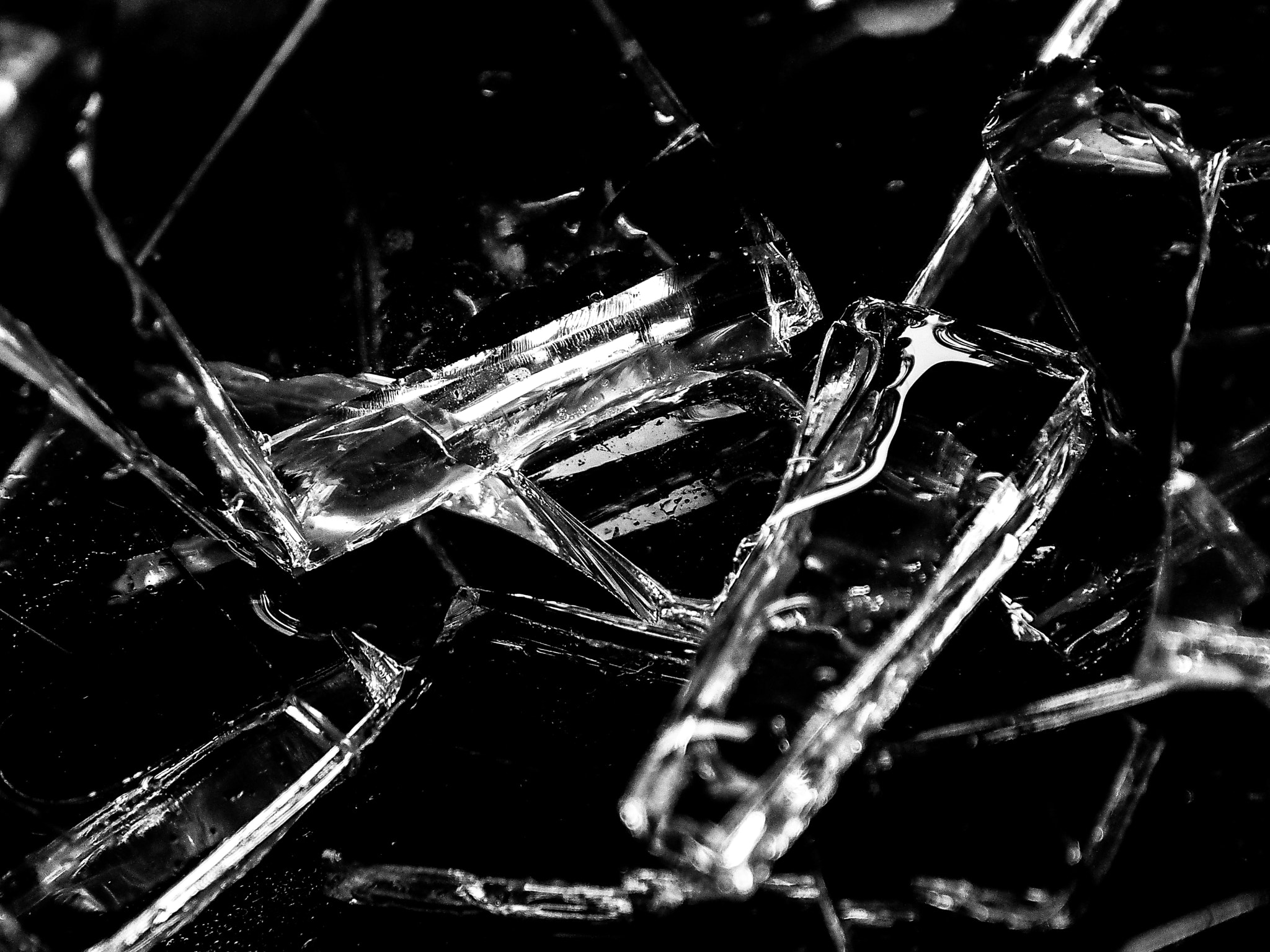 Olympus OM-D E-M5 sample photo. Broken glass 2 photography