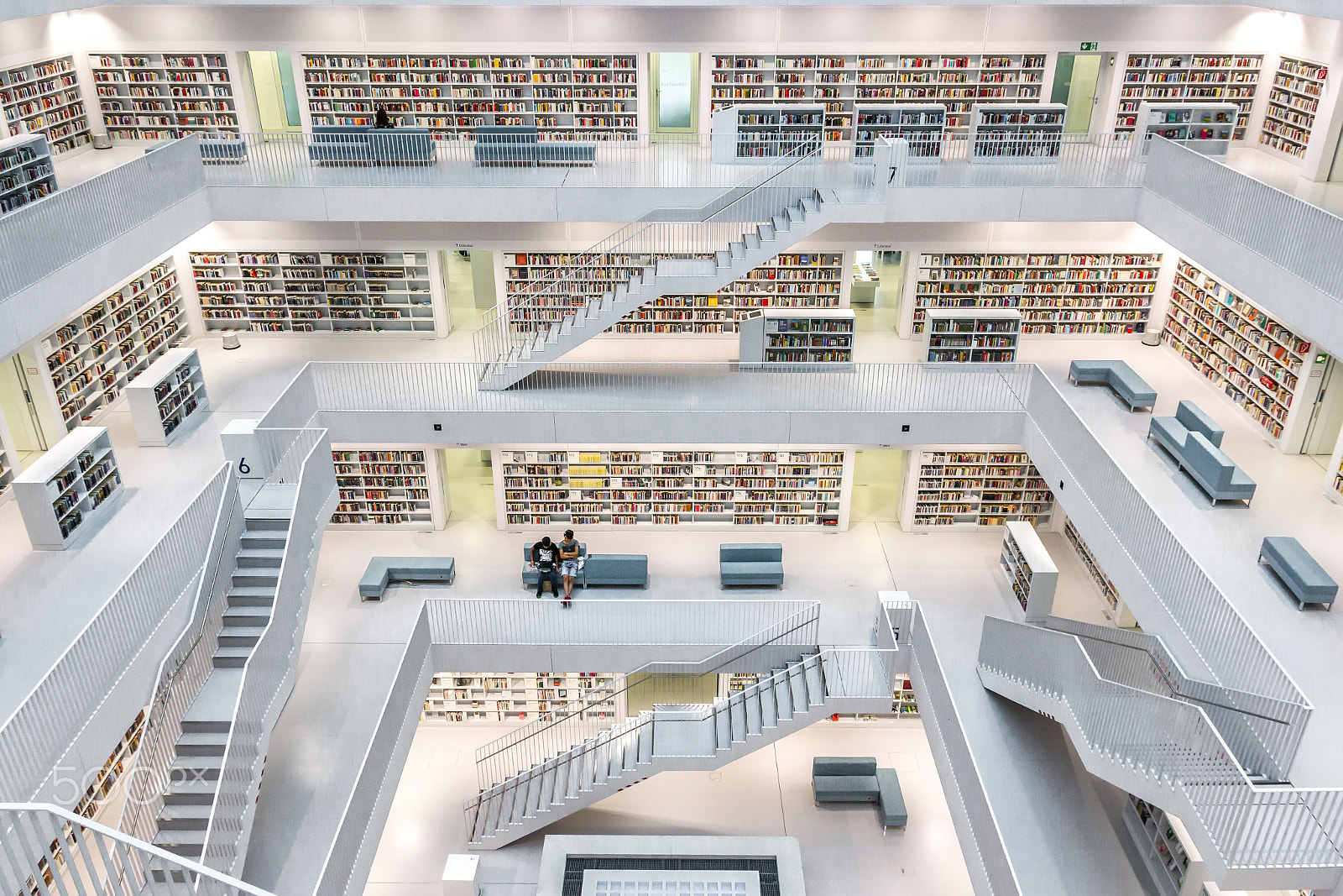 Sigma 17-70mm F2.8-4 DC Macro OS HSM sample photo. Stadtbibliothek stuttgart photography