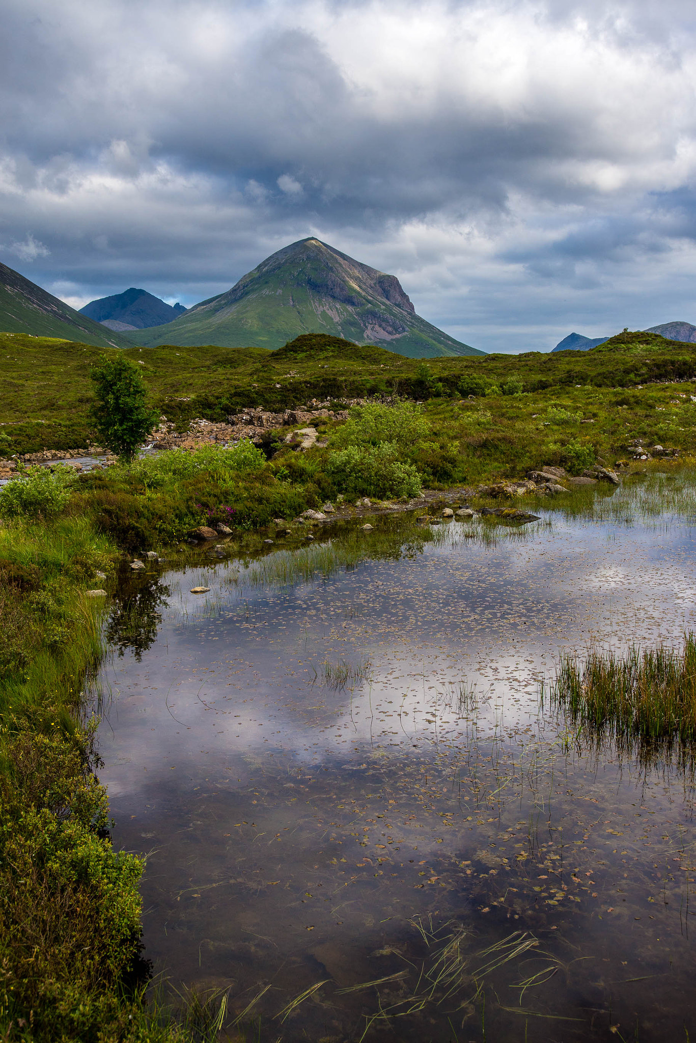 AF Zoom-Nikkor 28-80mm f/3.3-5.6G sample photo. Reflection at the isle of skye photography