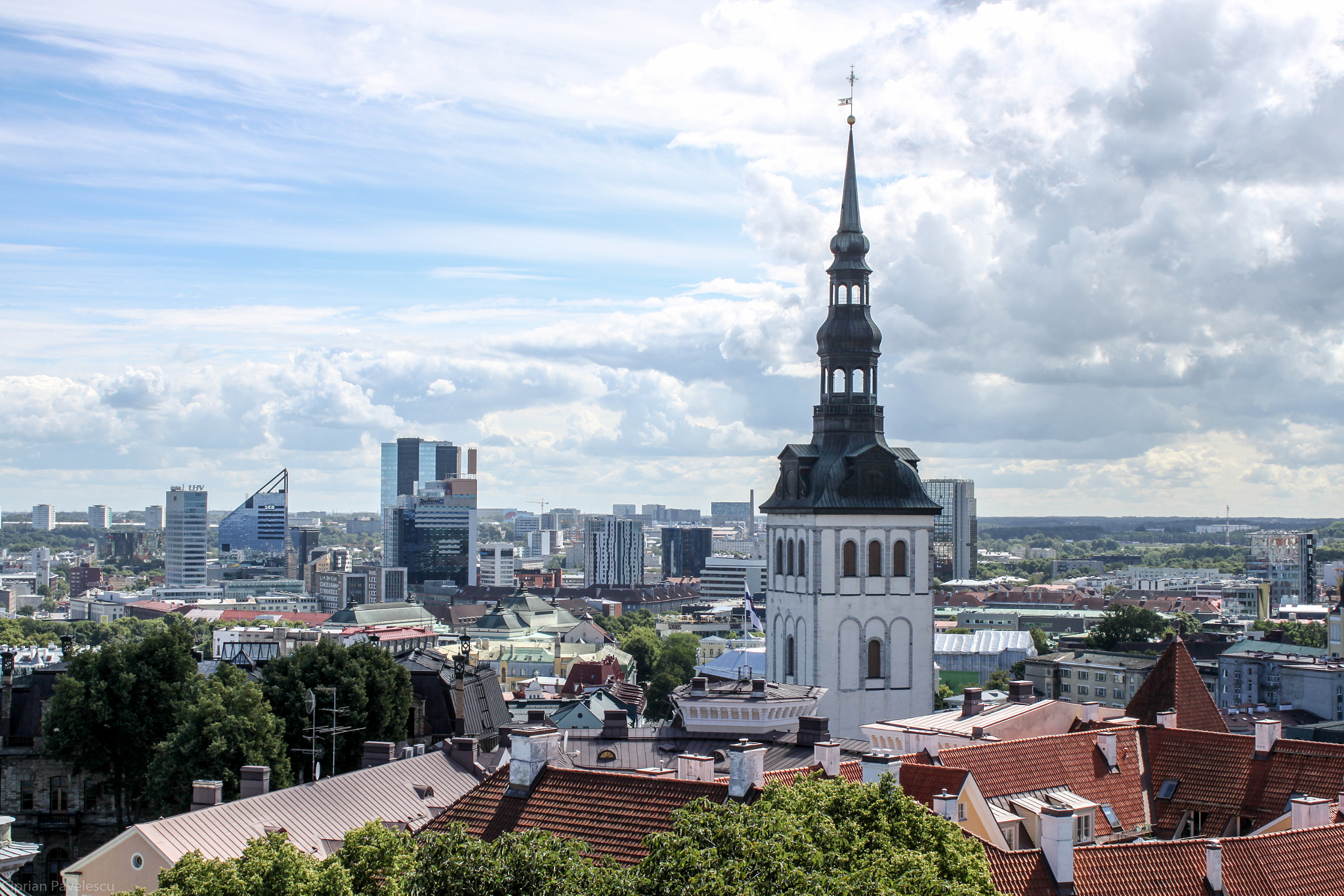 Canon EOS 500D (EOS Rebel T1i / EOS Kiss X3) sample photo. View of tallinn city photography