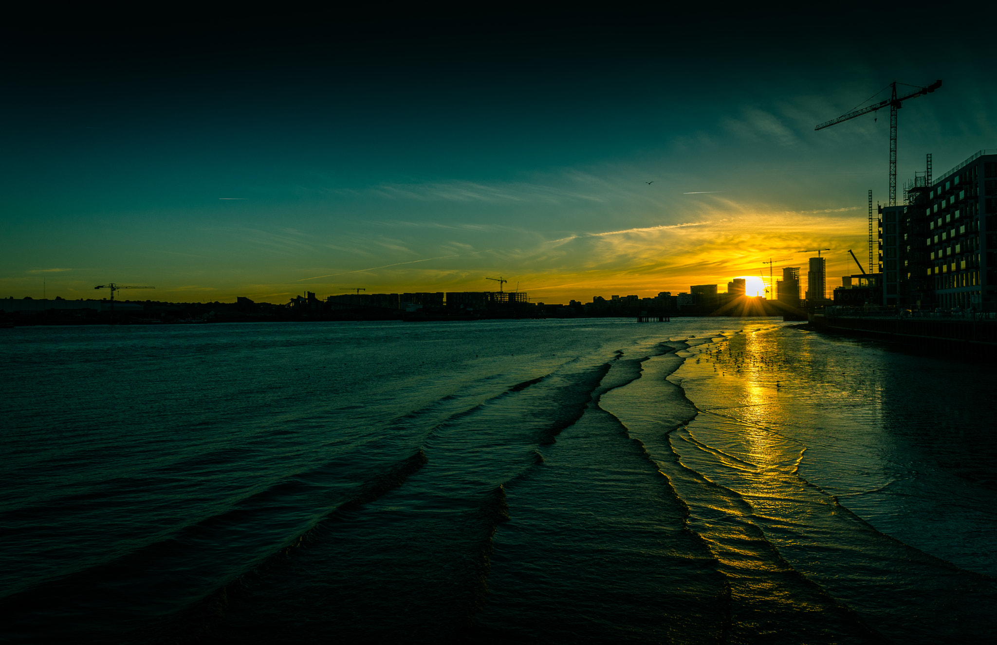 Sony a7 II + Canon EF 24-70mm F4L IS USM sample photo. The sunset photography