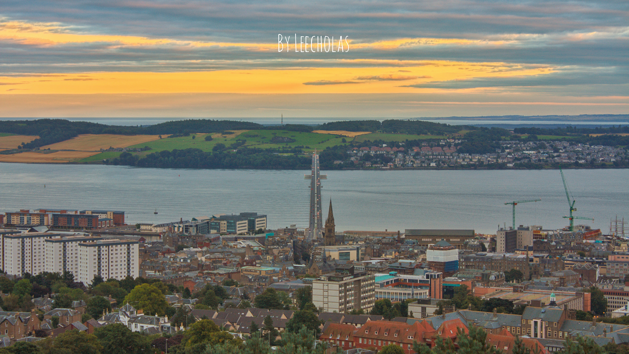 Canon EF-S 18-55mm F3.5-5.6 IS sample photo. Dusk in dundee photography