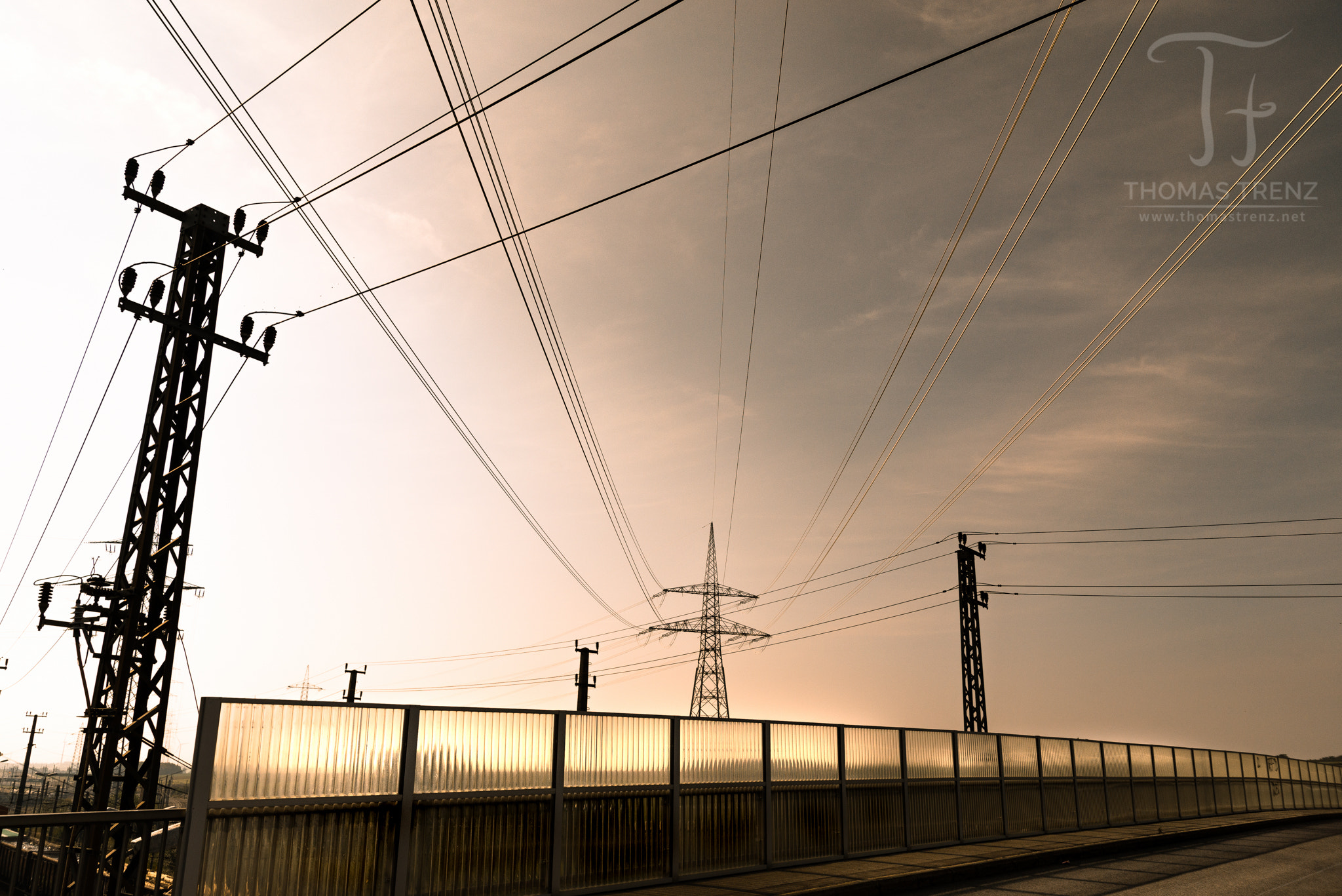 Nikon D600 sample photo. Electric lines photography
