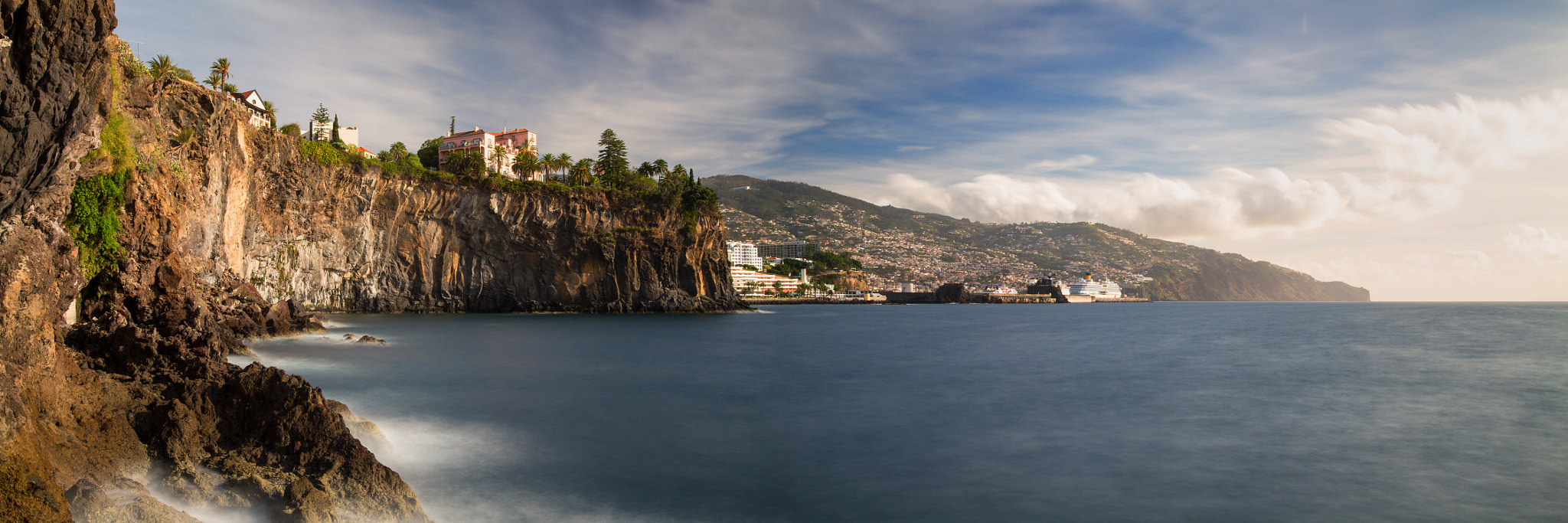 Canon EOS 7D sample photo. Panorama of the city of funchal photography