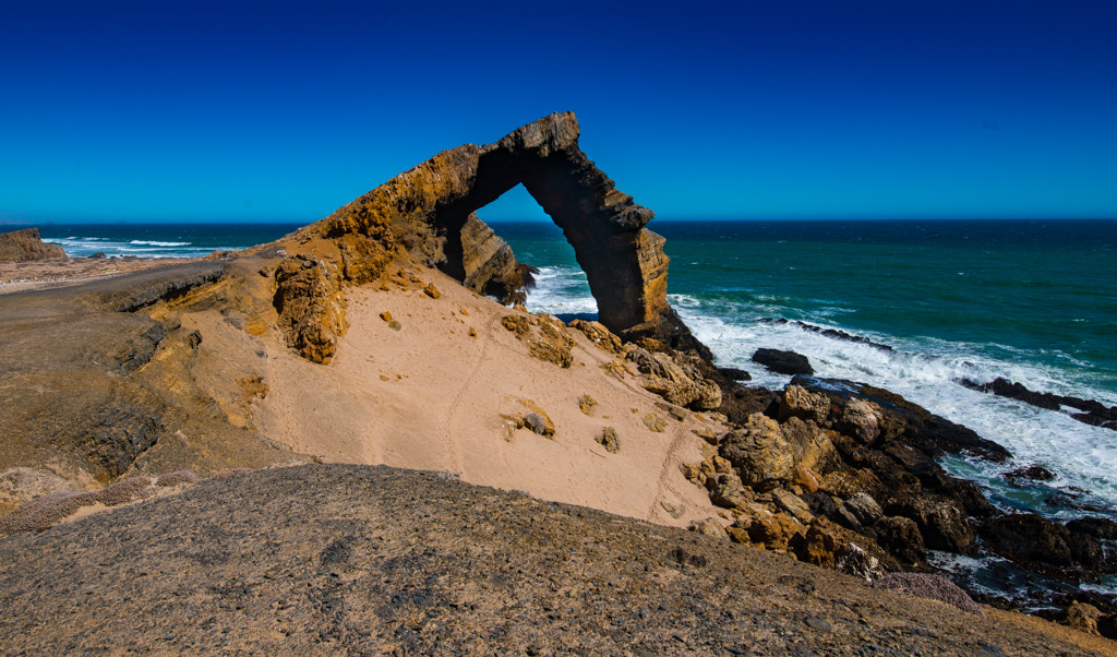 Nikon D800 sample photo. The bogenvels arch namibia photography