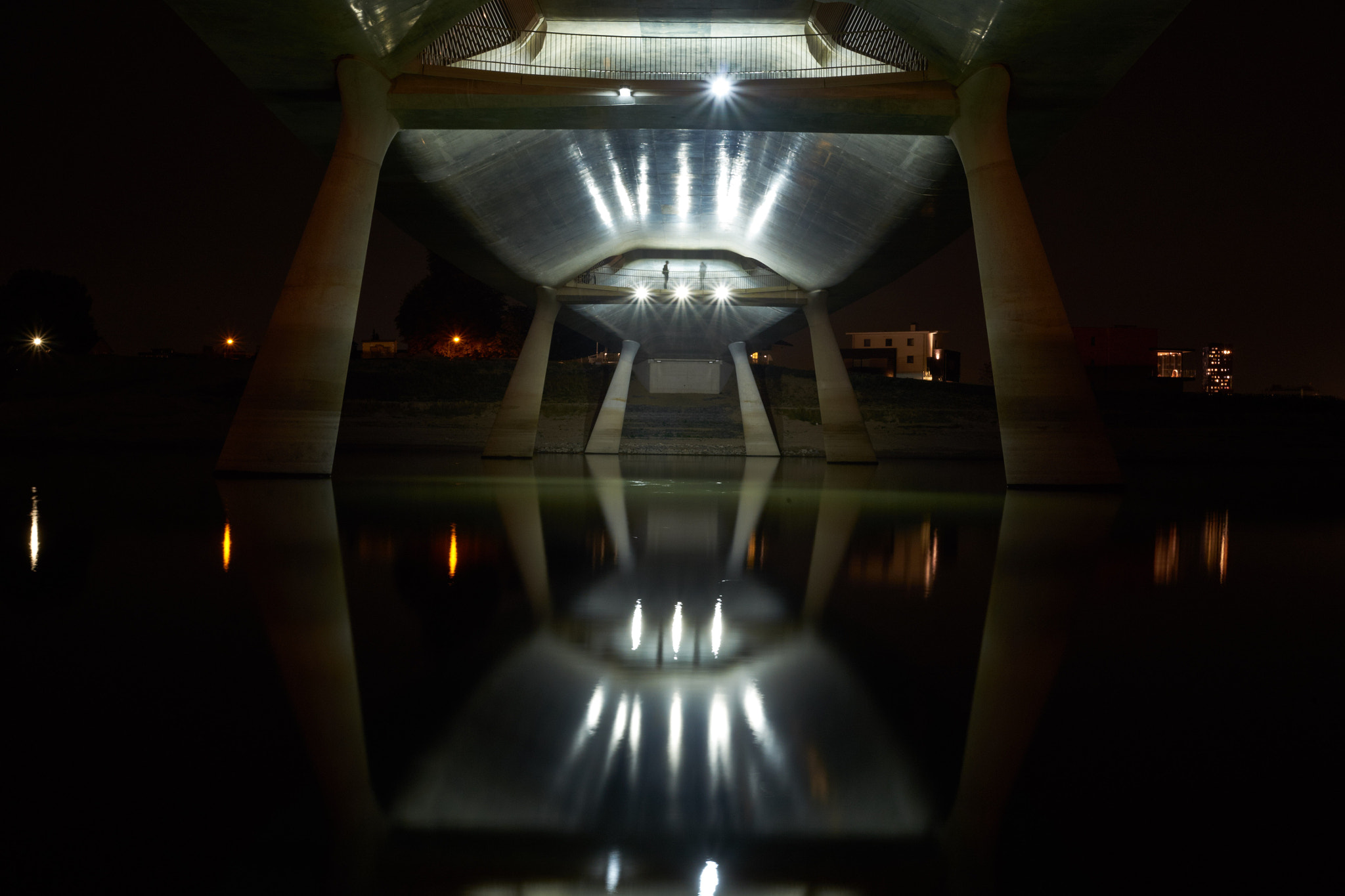 Fujifilm X-Pro1 sample photo. Under the bridge photography