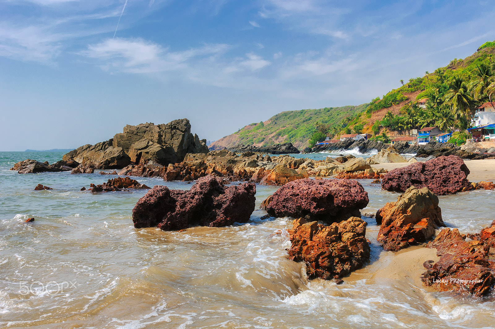 Nikon AF-S Nikkor 24-120mm F4G ED VR sample photo. Arambol beach photography