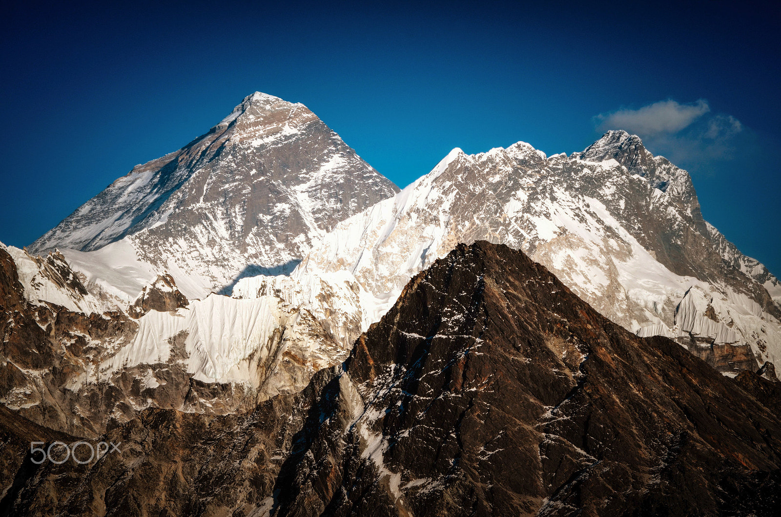 Nikon D7000 + Sigma 55-200mm F4-5.6 DC HSM sample photo. Mt.everest photography