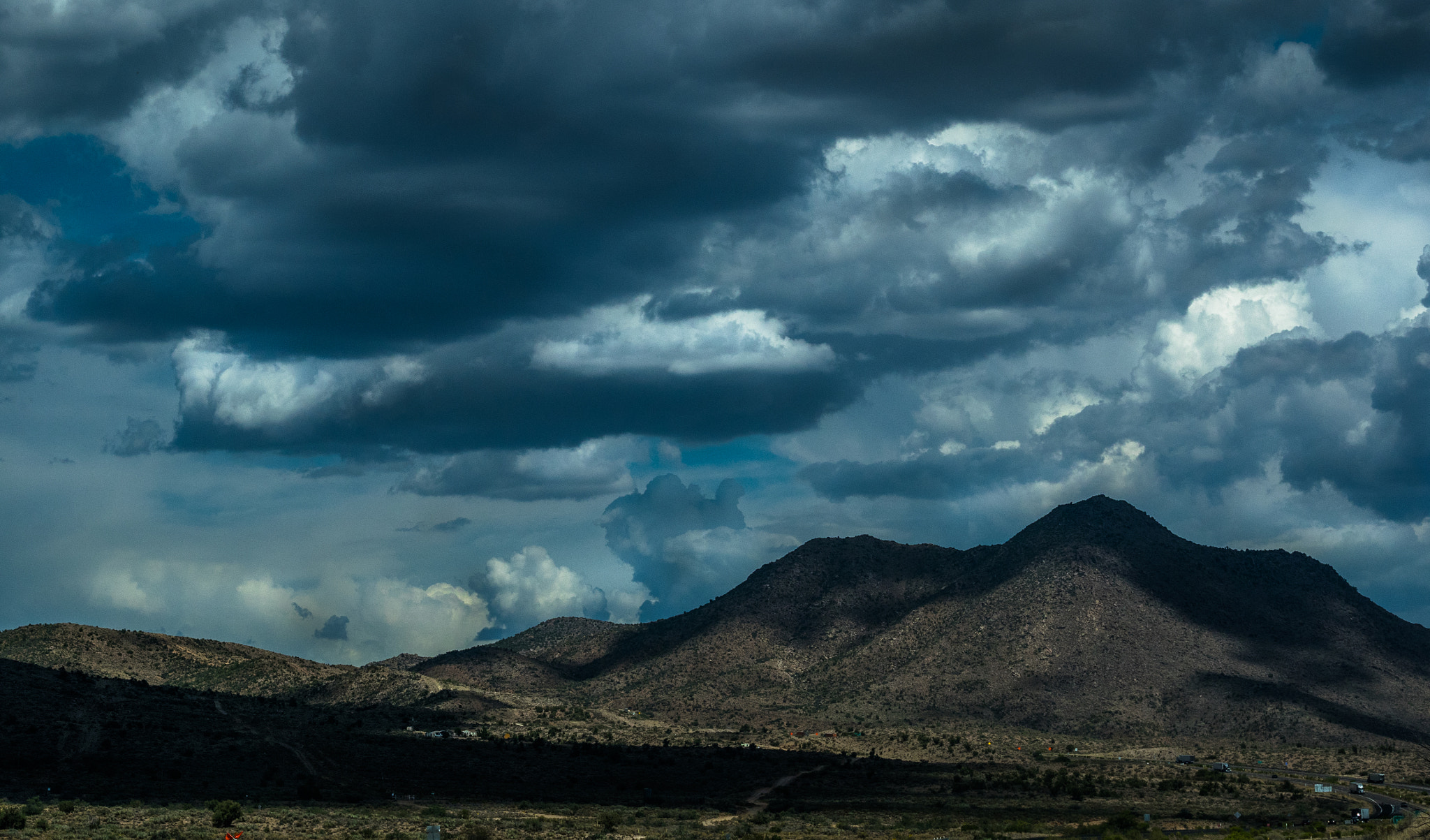 Panasonic Lumix DMC-GM1 sample photo. Shadow clouds photography