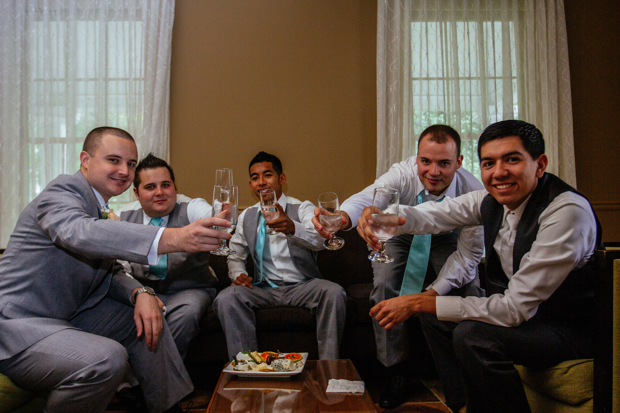 Canon EF 16-35mm F2.8L II USM sample photo. Groomsmen photography