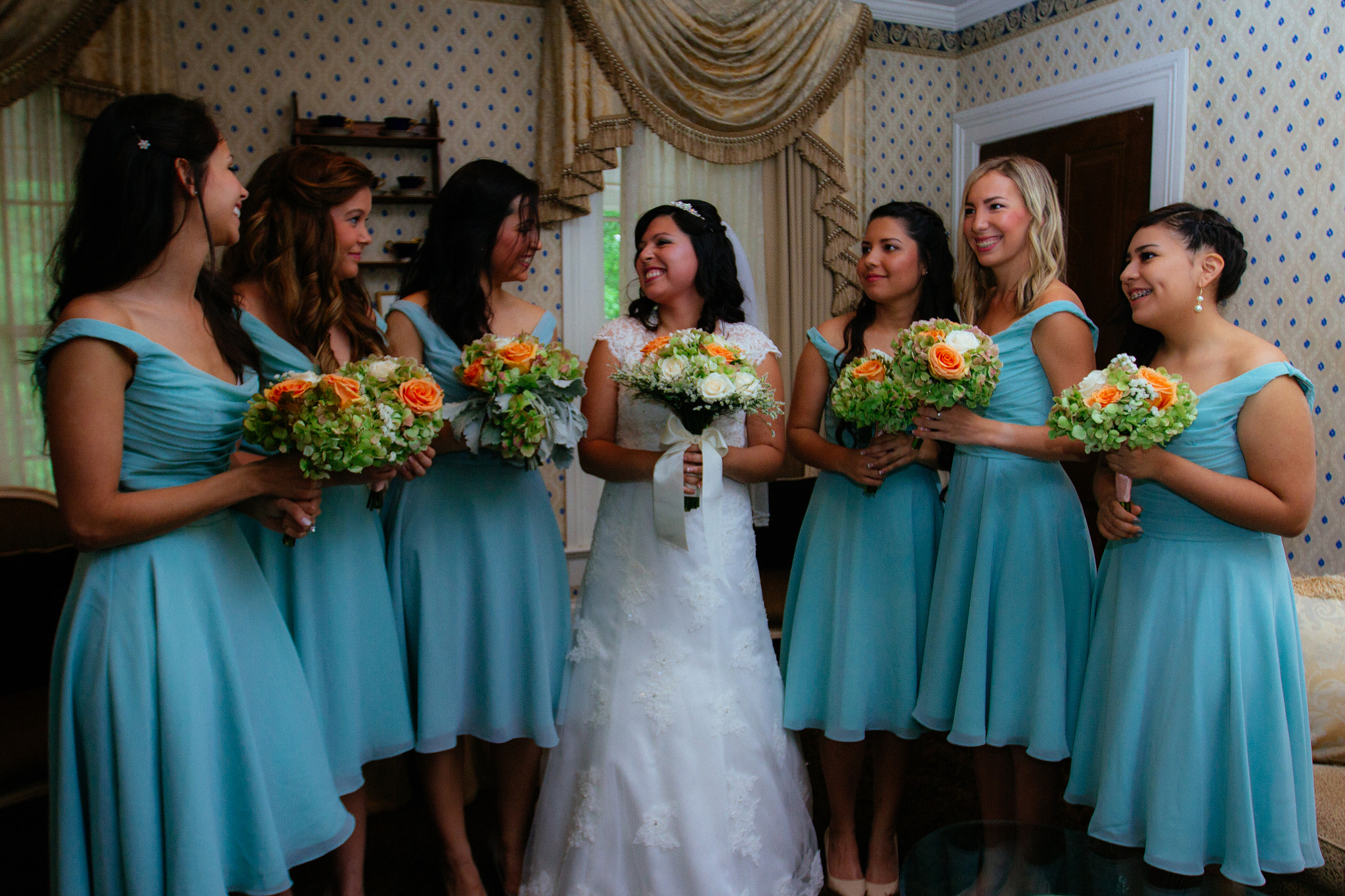 Canon EF 16-35mm F2.8L II USM sample photo. With the bride photography
