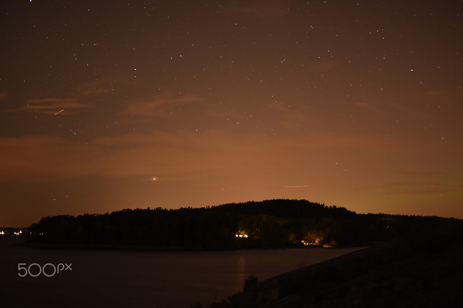 Nikon D7200 sample photo. Night landscape photography