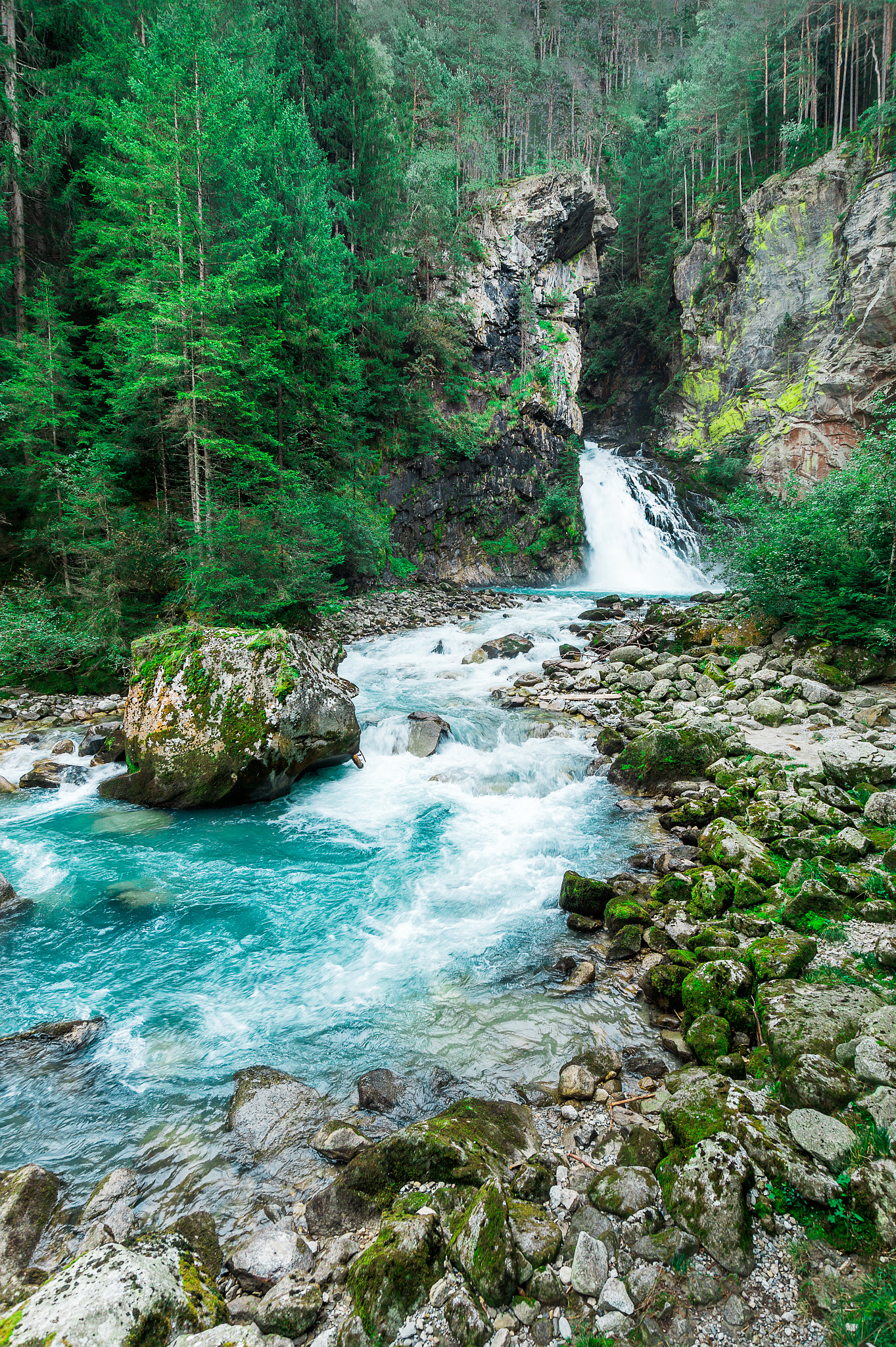 Sony SLT-A58 sample photo. Reinbachfälle / cascate di riva no.1 photography