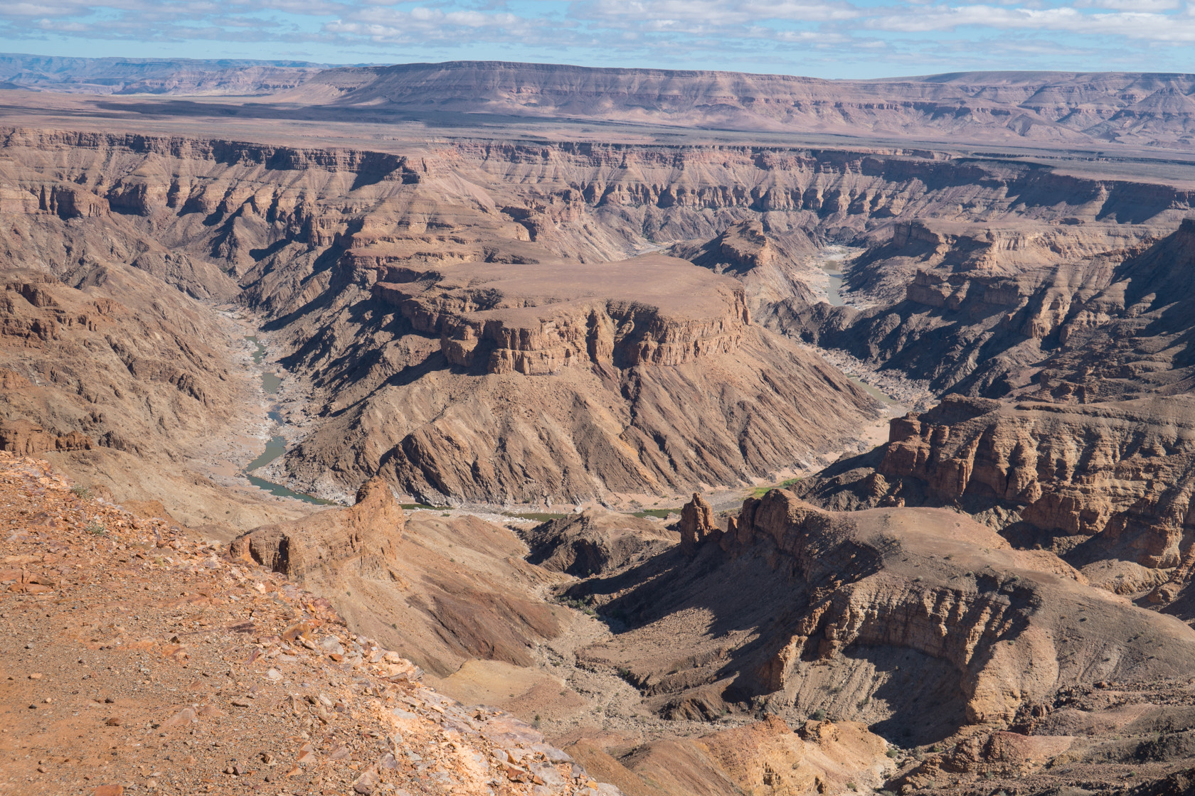 Sony a6300 + Sony E 18-200mm F3.5-6.3 OSS sample photo. Fish river canyon, namibia photography