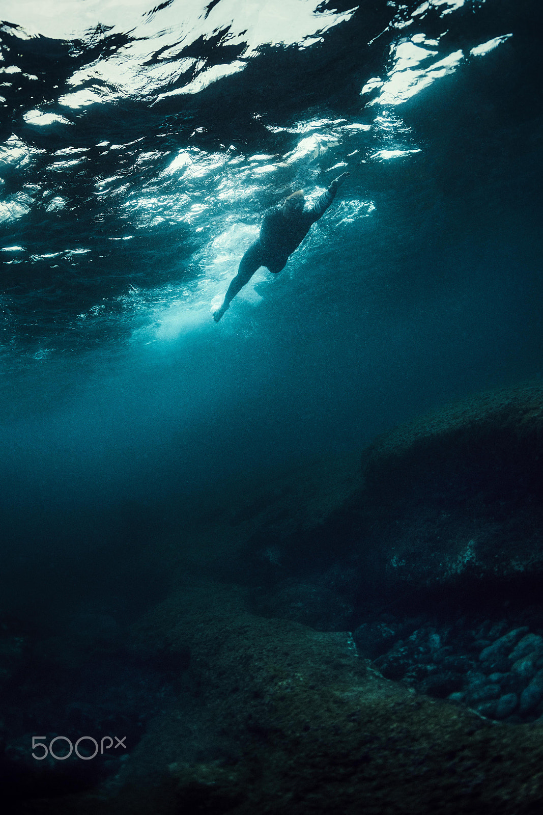 Nikon D810 sample photo. Open water swimming photography