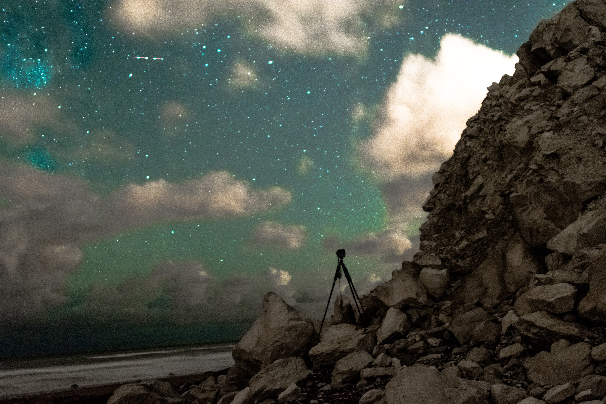 Nikon D5300 + Samyang 12mm F2.8 ED AS NCS Fisheye sample photo. Hint of milky way photography