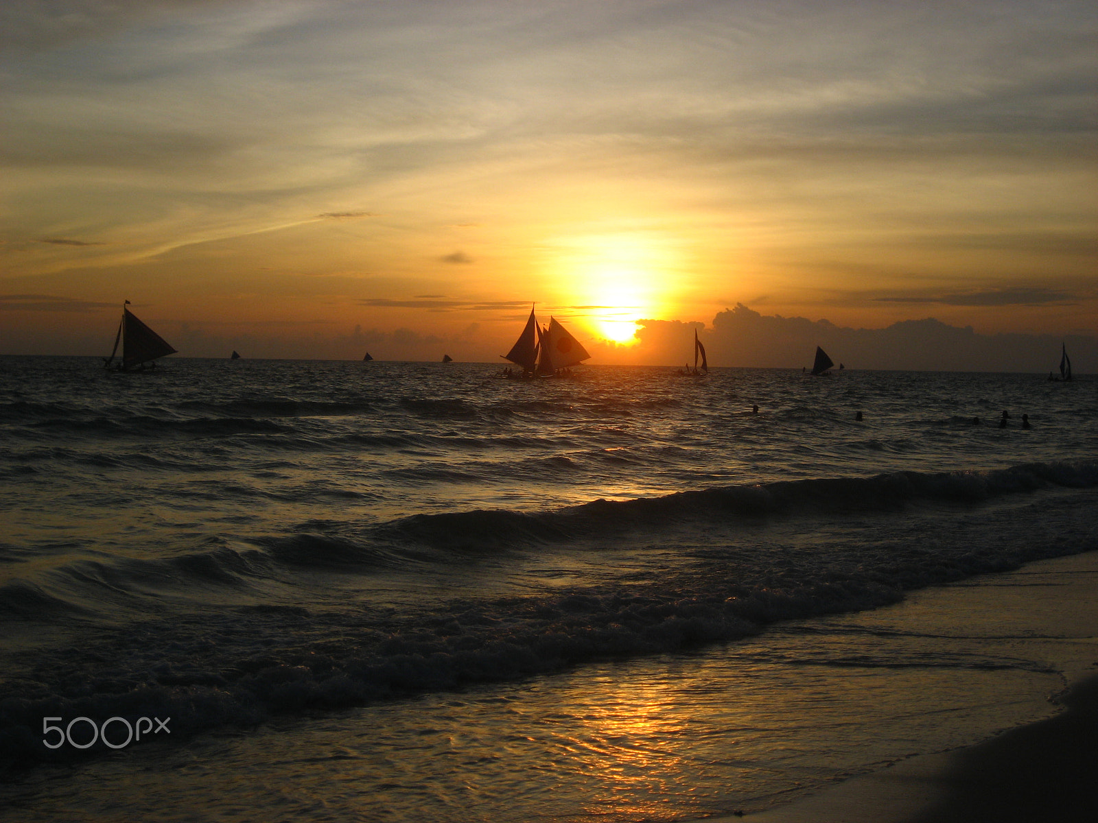 Canon POWERSHOT SD630 sample photo. Sailing into the sunset photography