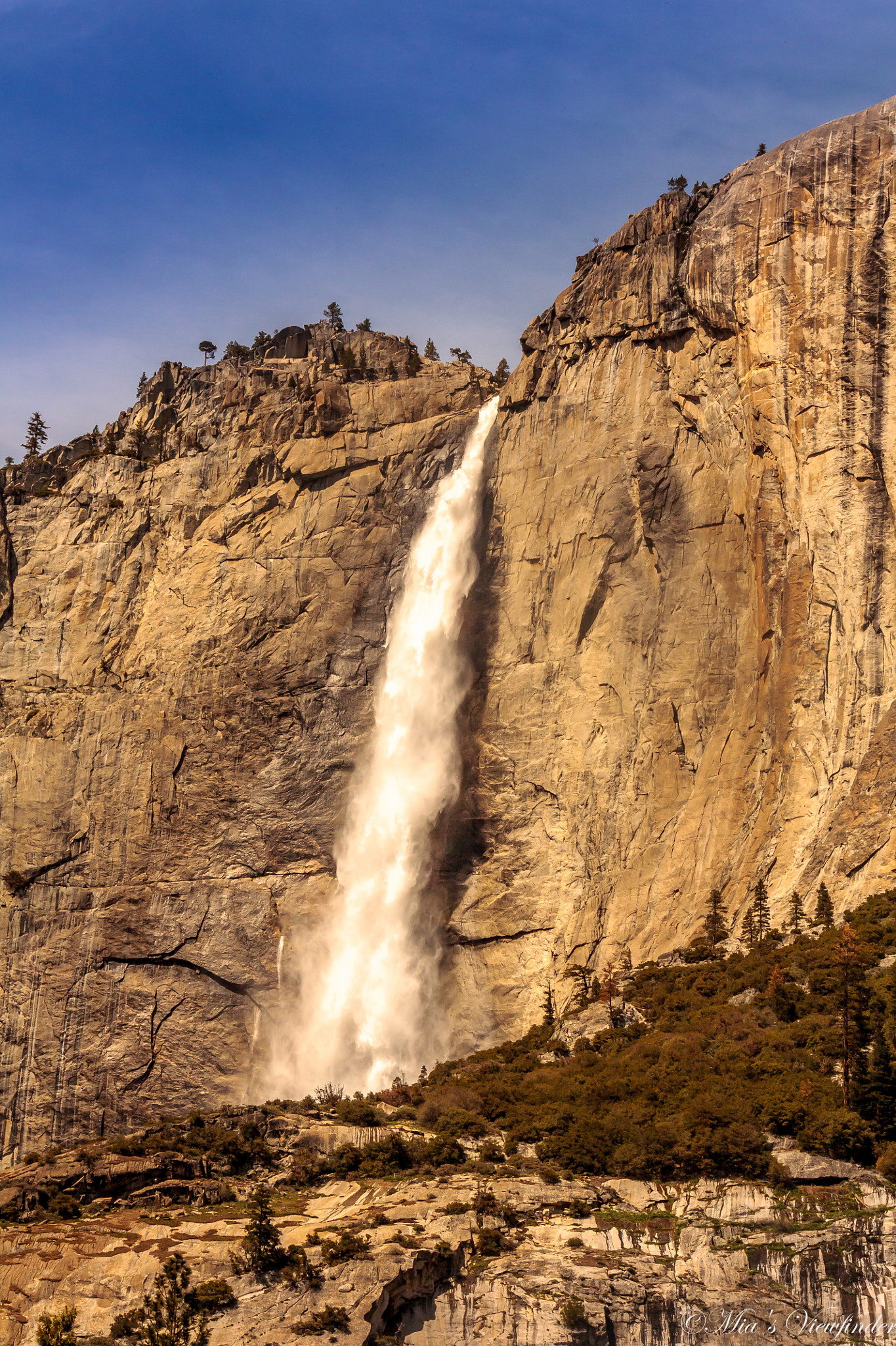 Canon EOS 450D (EOS Rebel XSi / EOS Kiss X2) + Canon EF-S 55-250mm F4-5.6 IS II sample photo. Yosemite falls photography